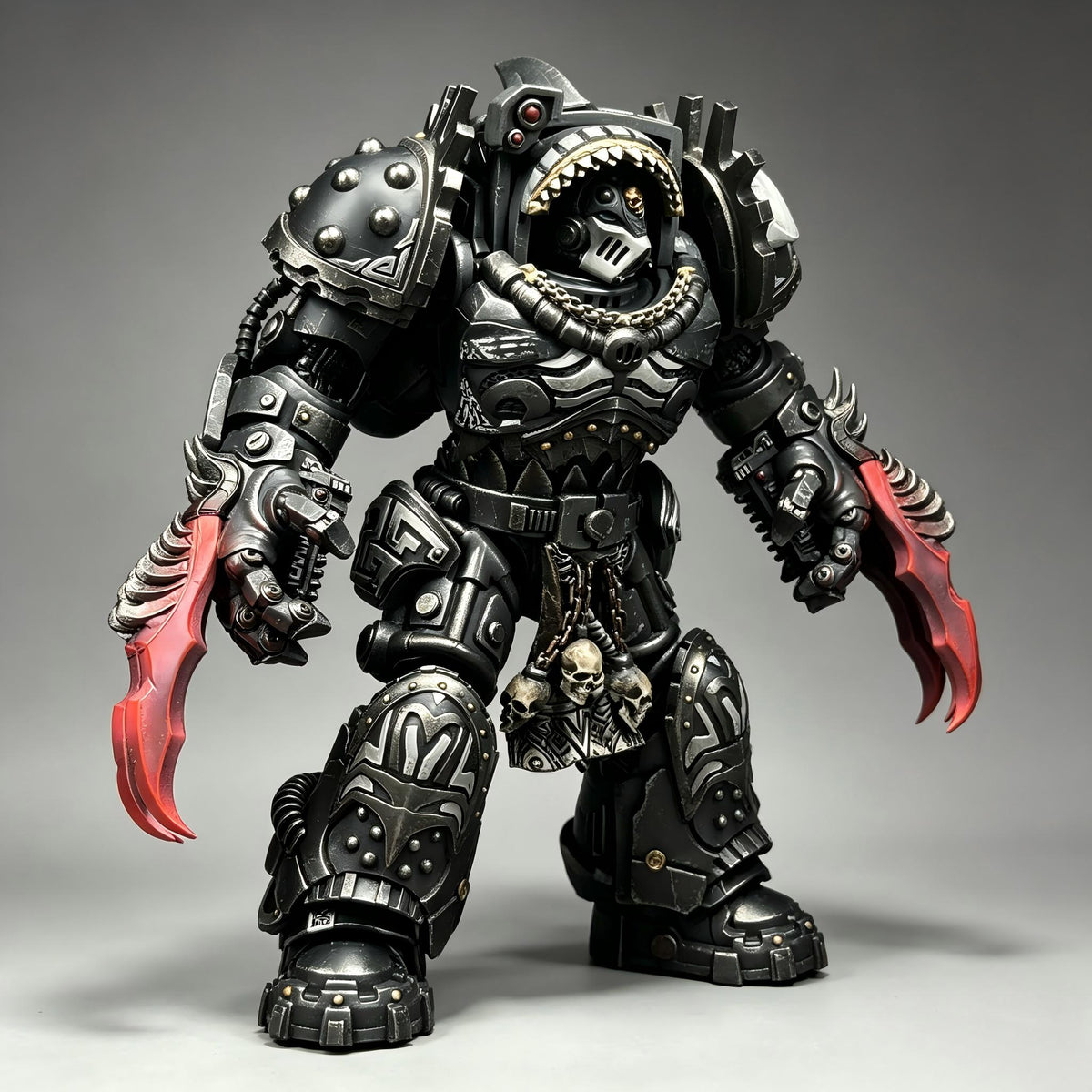 Carcharodons Tyberos the Red Wake 1/18 Scale Fully Articulated Custom Action Figure - Image 2