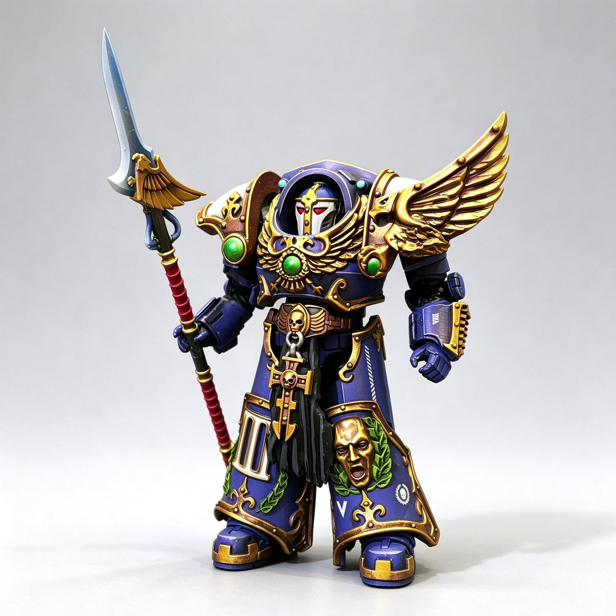 Custom 1/18 Emperor's Children Phoenix Guard Tartaros Terminator Action Figure - Image 2