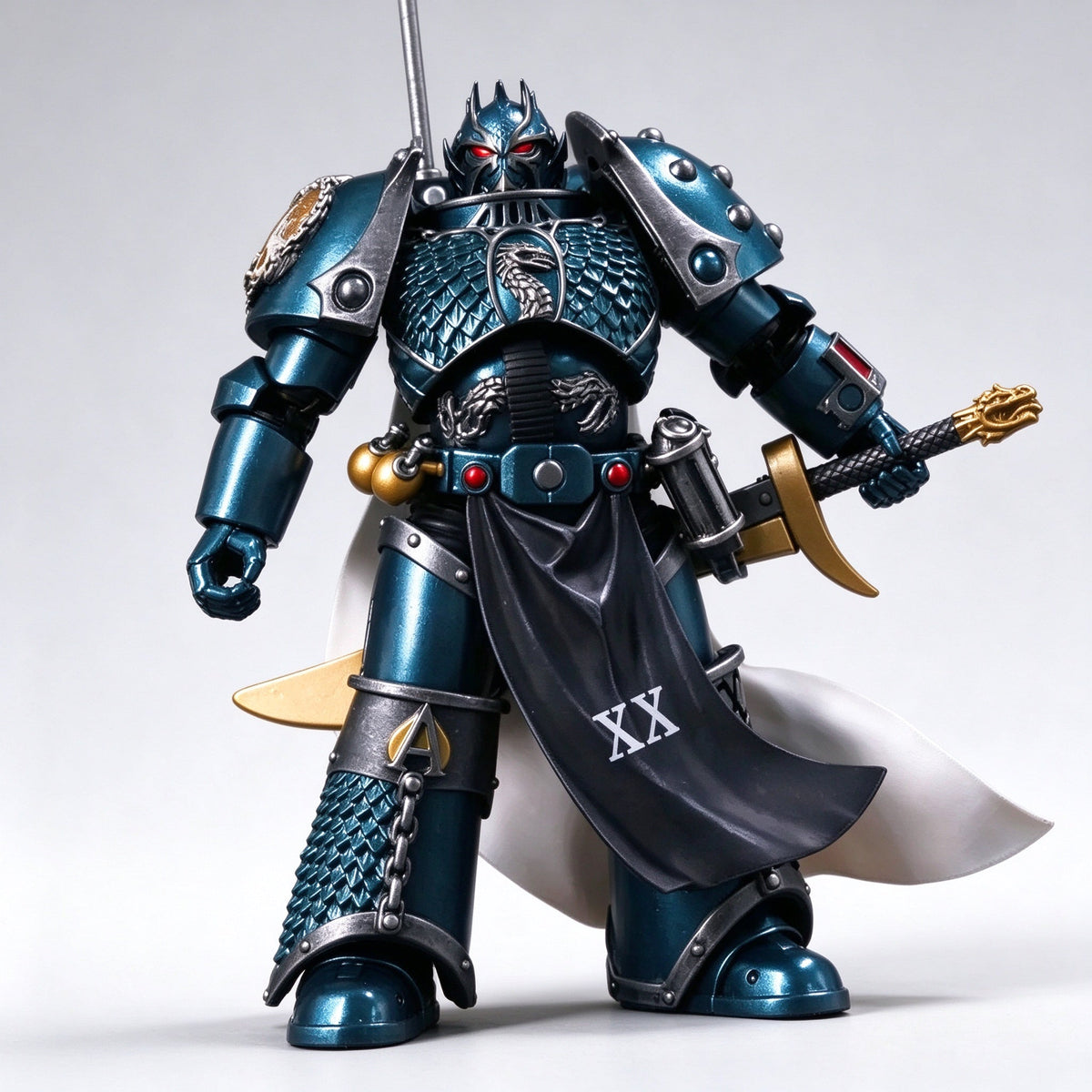 Custom Alpha Legion Hydra Helmet Sculpt - Custom Action Figure Head Upgrade - Image 4