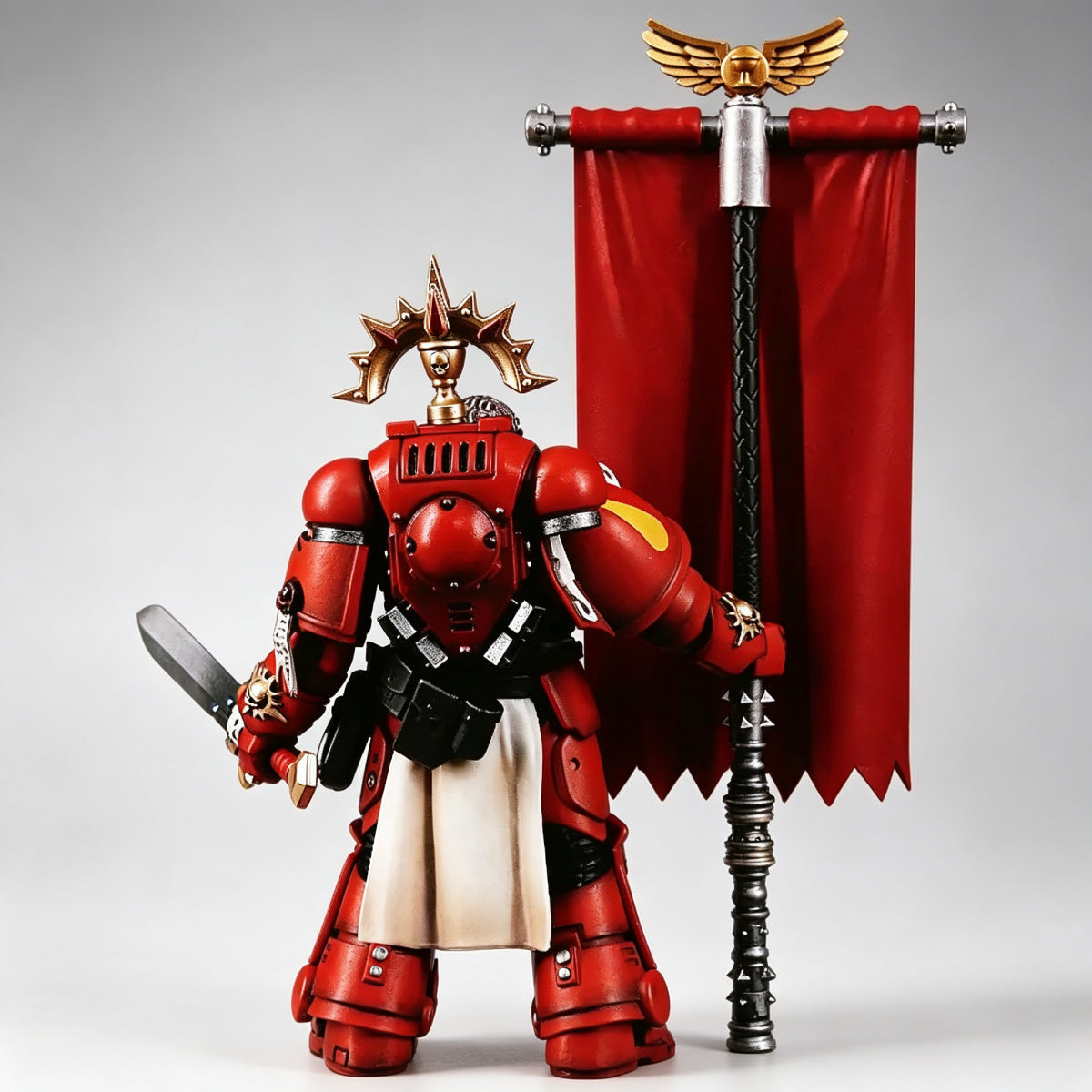 Custom Flesh Tearers Banner - Blood Drop & Crossed Swords - Image 4