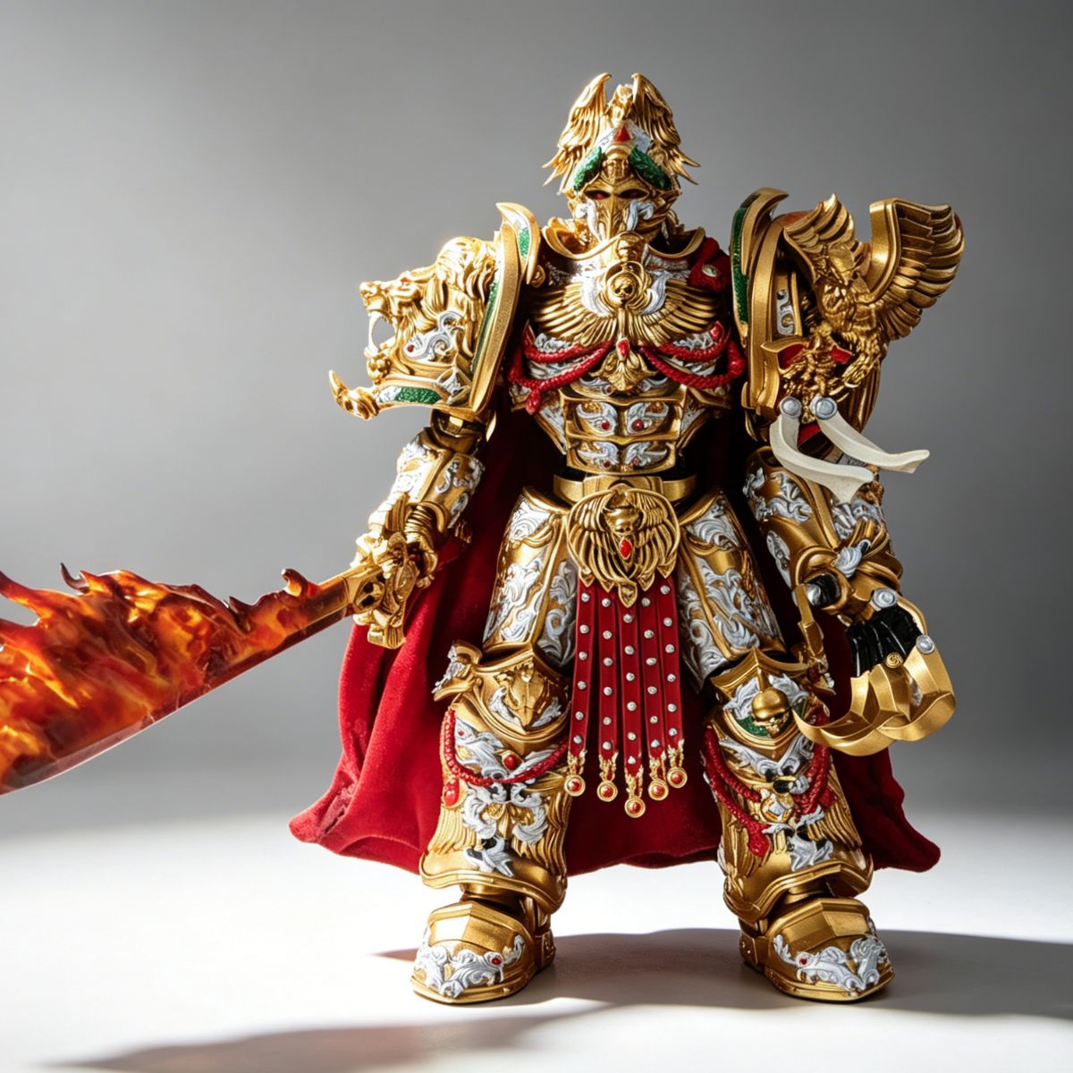 The Emperor of Mankind (Dual Head Options) – 11-Inch Scale Custom Repaint(silver)