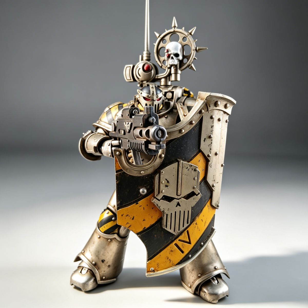 Iron Warriors Battle-Worn Armor โ Custom Repaint - Image 3