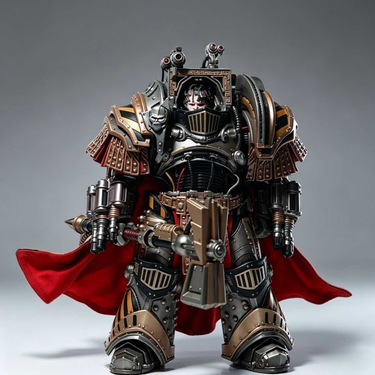 Iron Warriors Perturabo Primarch Cloak – Upgrade Part - Image 2