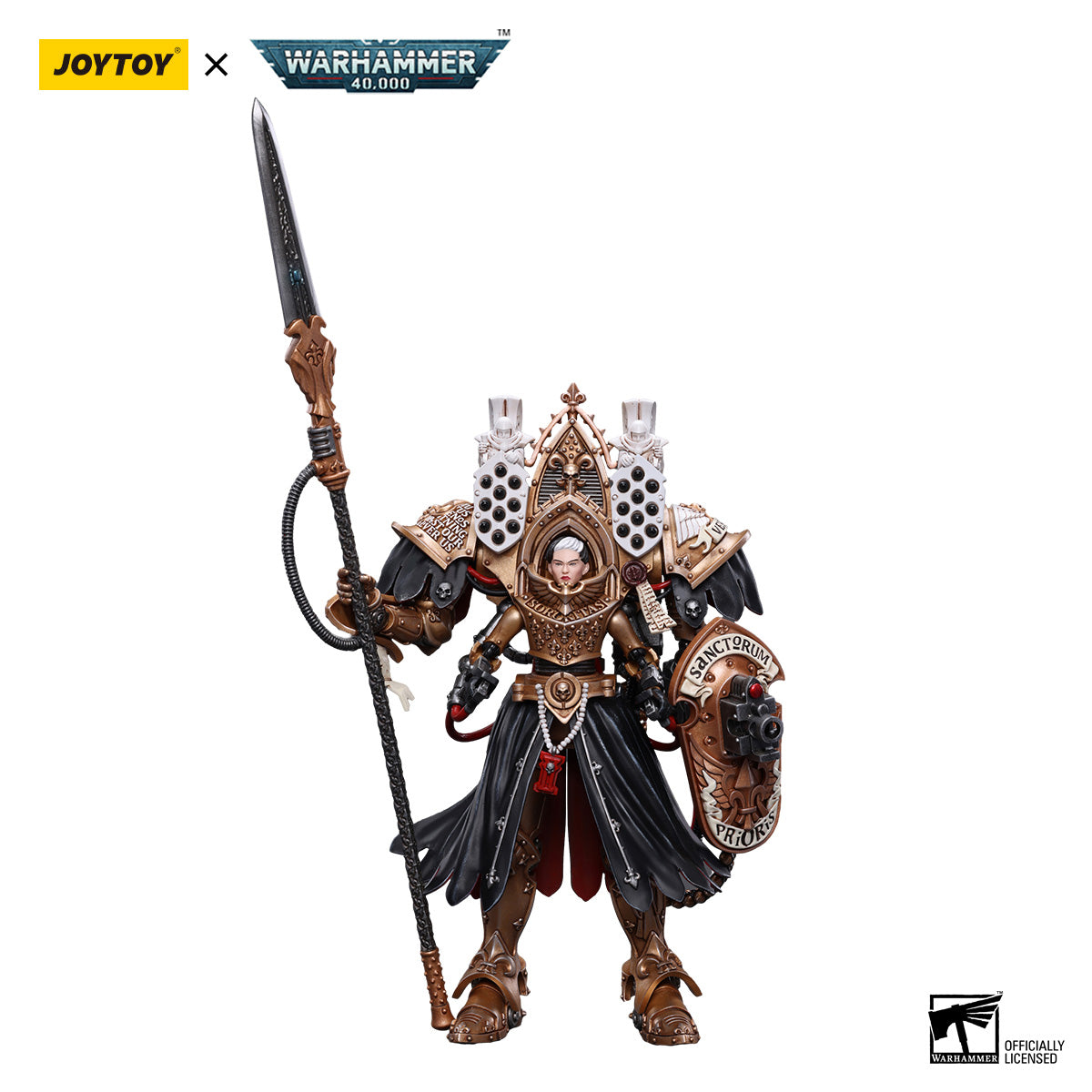 JOYTOY Warhammer 40K Adepta Sororitas Abbess Sanctorum Morvenn Vahl figure