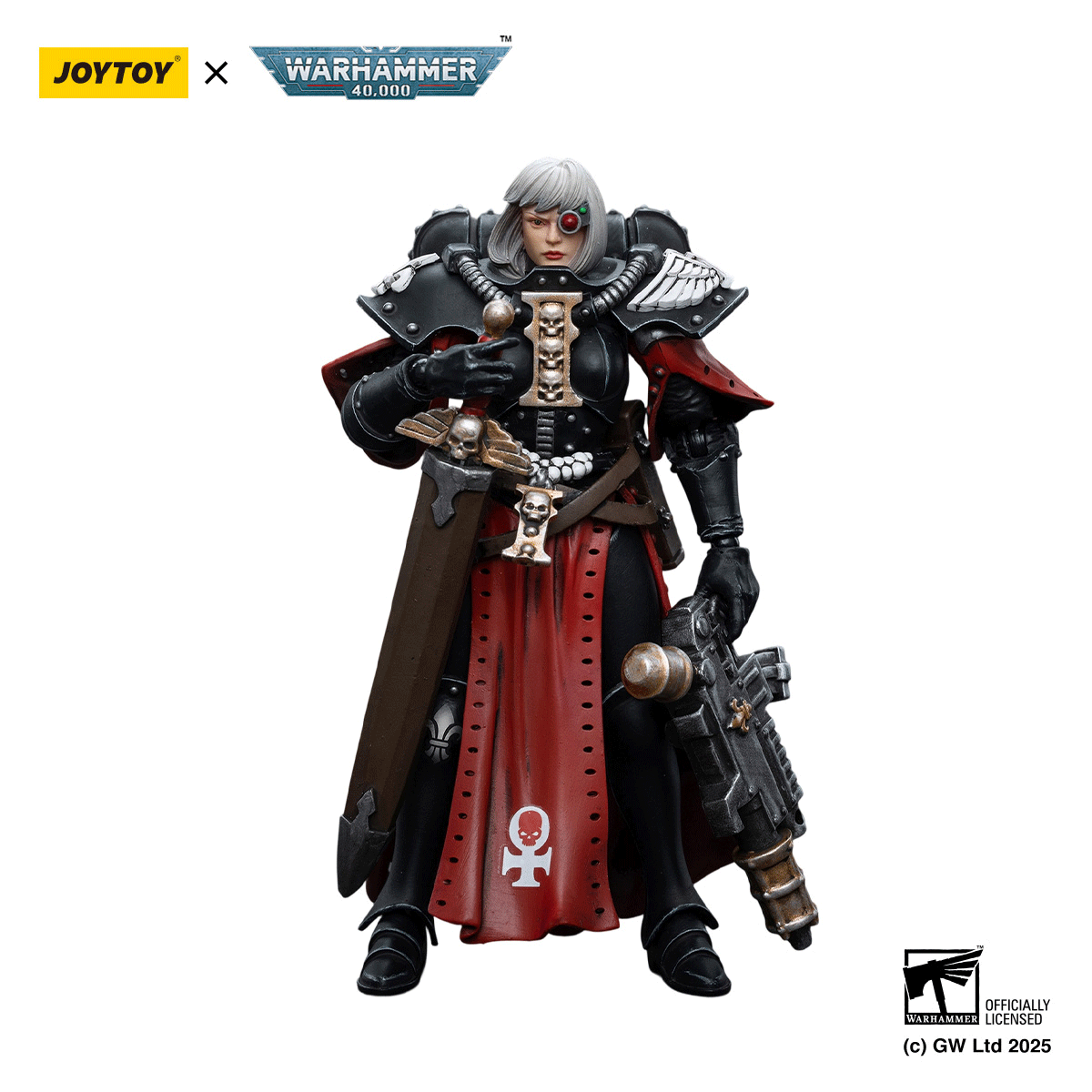 JOYTOY Warhammer 40K Adepta Sororitas Battle Sister Sister Superior Kassia figure