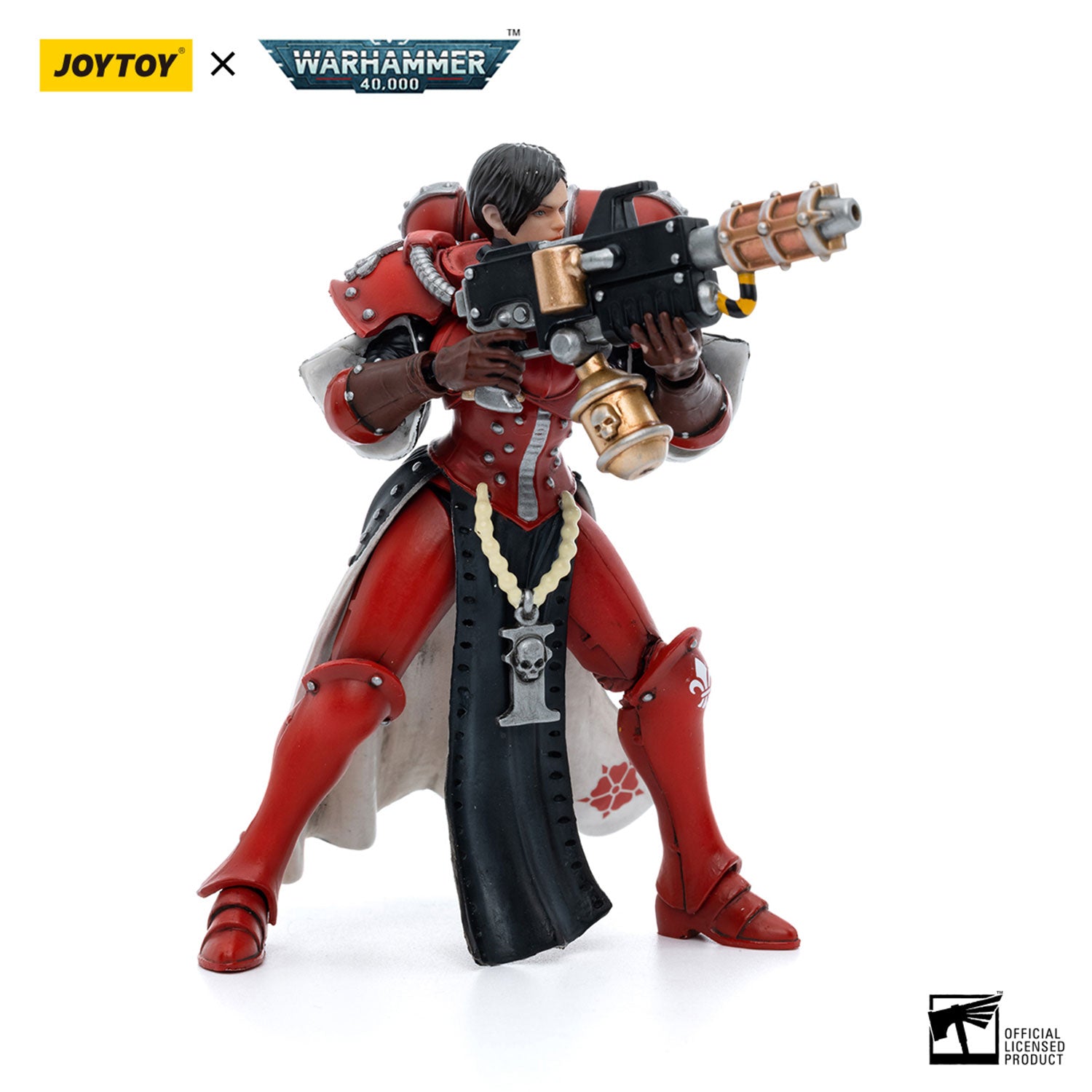 JOYTOY Warhammer 40K Adepta Sororitas Battle Sisters Order of the Bloody Rose Sister Ignacia figure