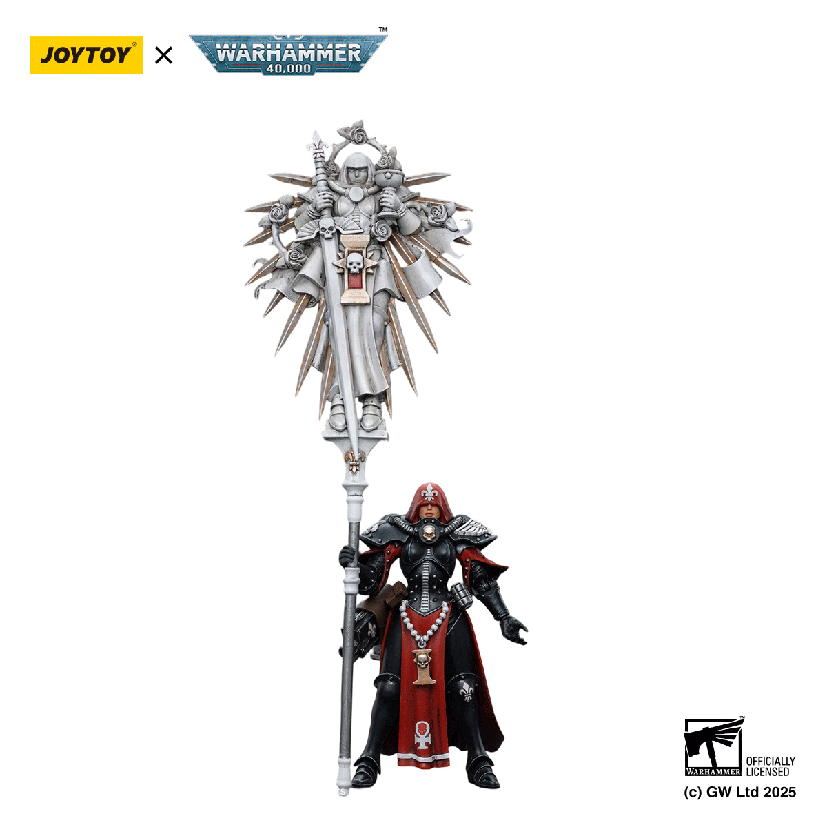JOYTOY Warhammer 40K Adepta Sororitas lmagifier Sister Saelon figure