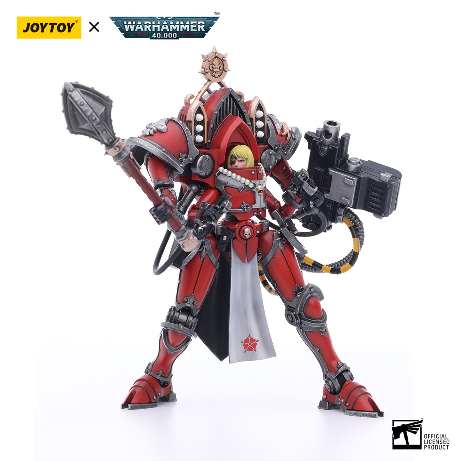 JOYTOY Warhammer 40K Adepta Sororitas Paragon Warsuit Sister Merewal figure