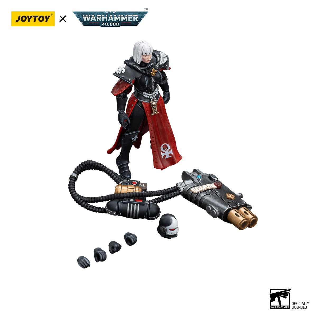 JOYTOY Warhammer 40K Adepta Sororitas Retributor figure
