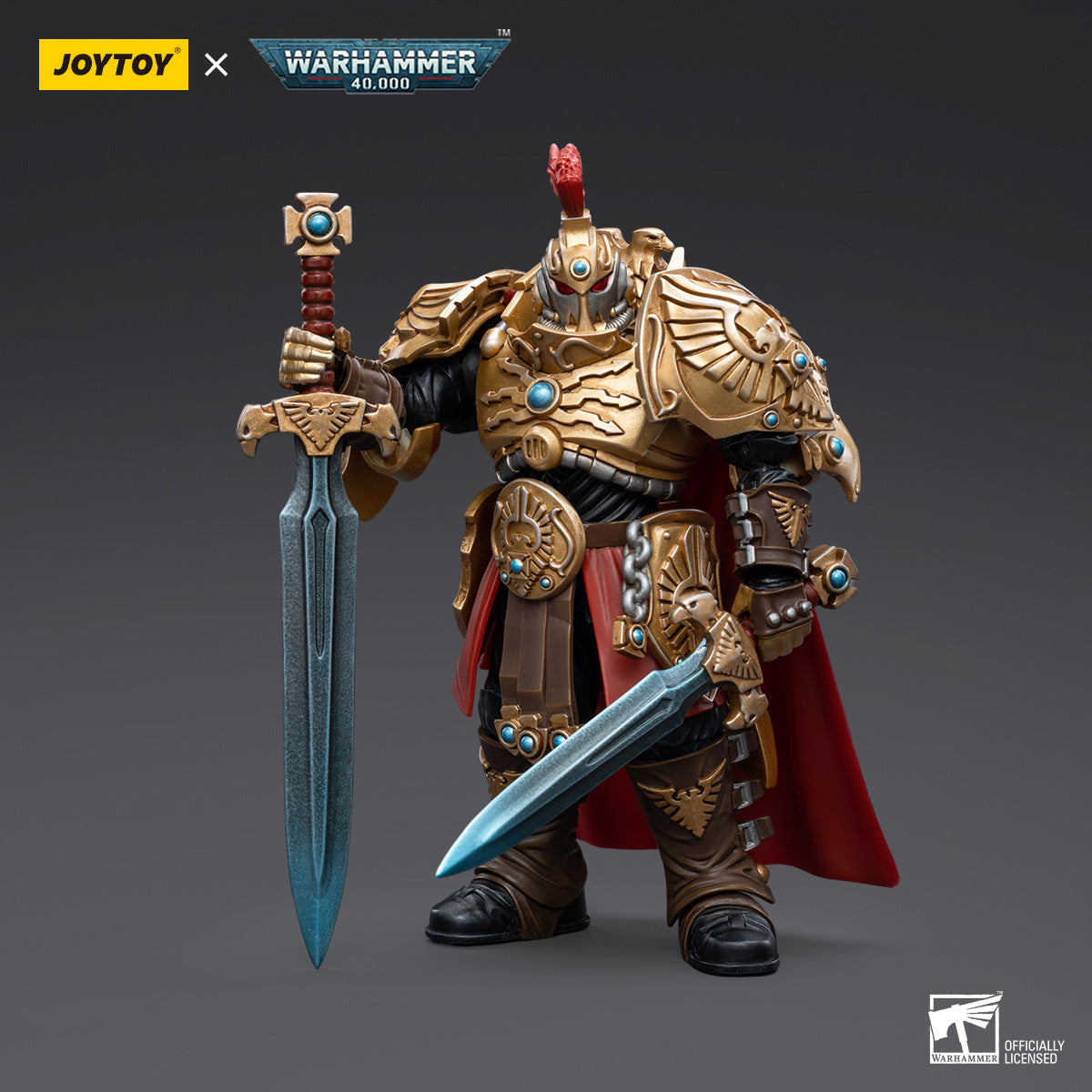 JOYTOY Warhammer 40K Adeptus Custodes Blade Champion figure