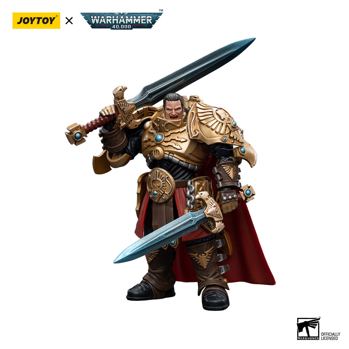 JOYTOY Warhammer 40K Adeptus Custodes Blade Champion figure