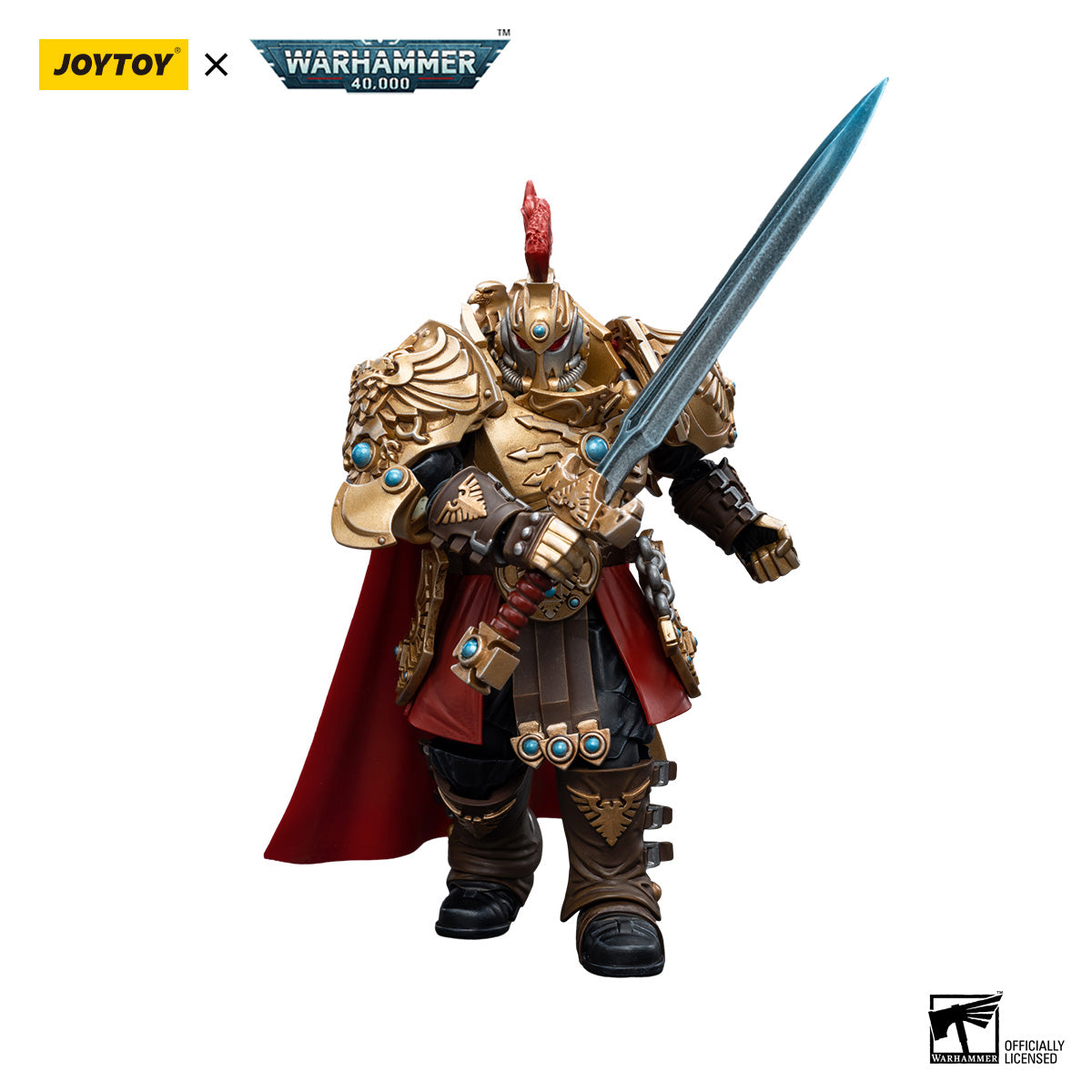 JOYTOY Warhammer 40K Adeptus Custodes Blade Champion figure
