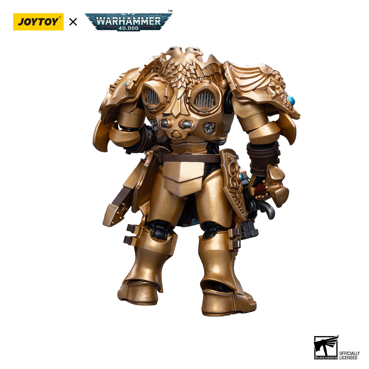 JOYTOY Warhammer 40K Adeptus Custodes Custodian Guard figure