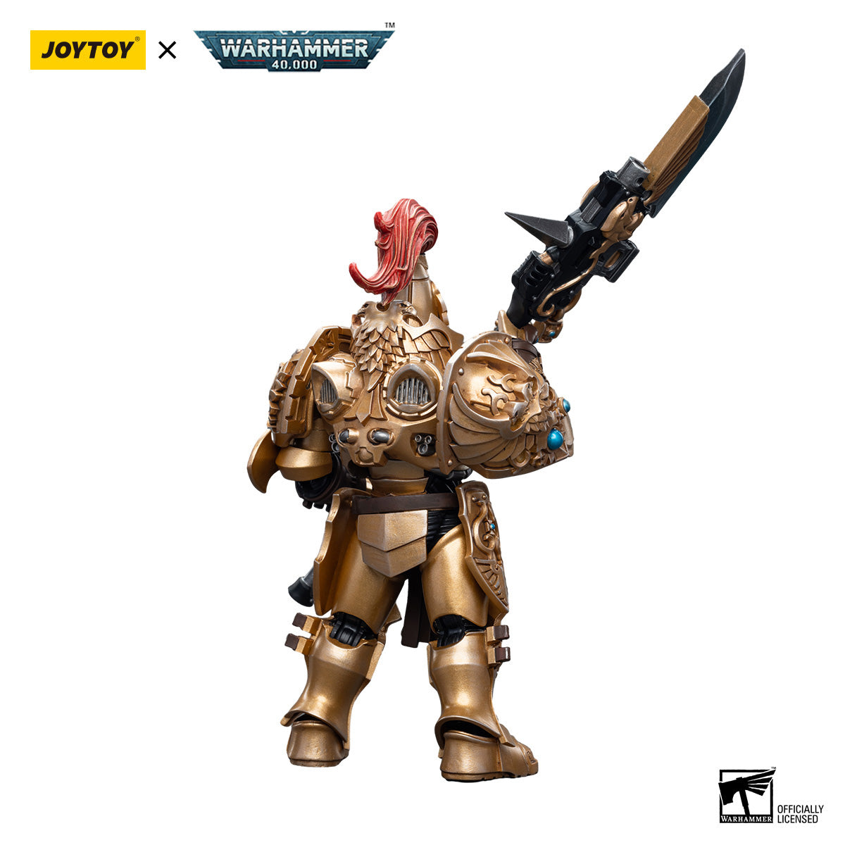 JOYTOY Warhammer 40K Adeptus Custodes Custodian Guard figure