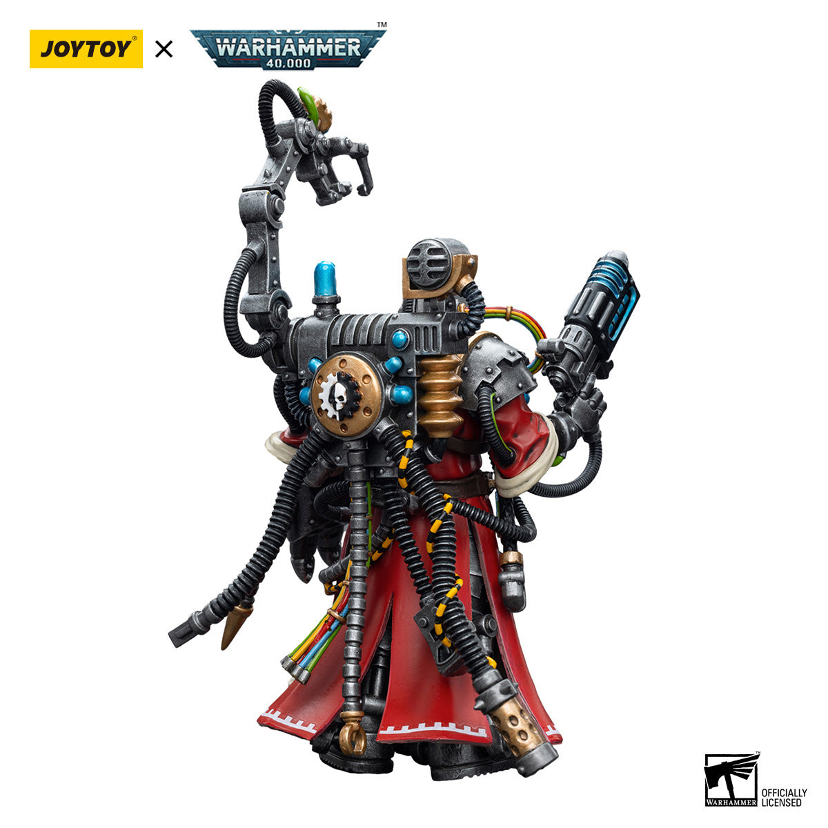 JOYTOY Warhammer 40K Adeptus Mechanicus Cybernetica Datasmith figure