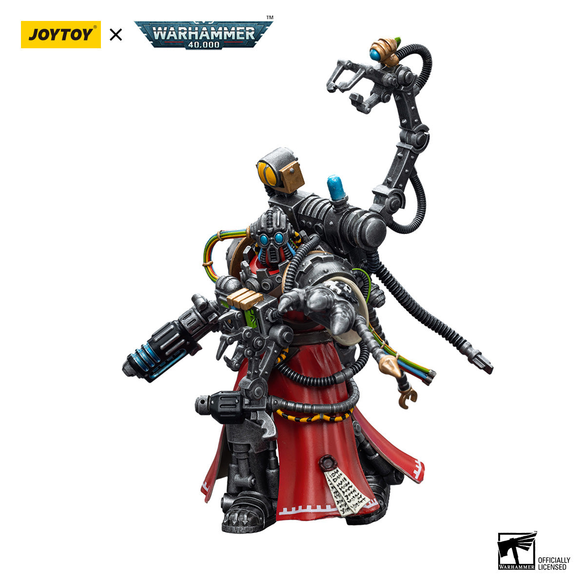 JOYTOY Warhammer 40K Adeptus Mechanicus Cybernetica Datasmith figure