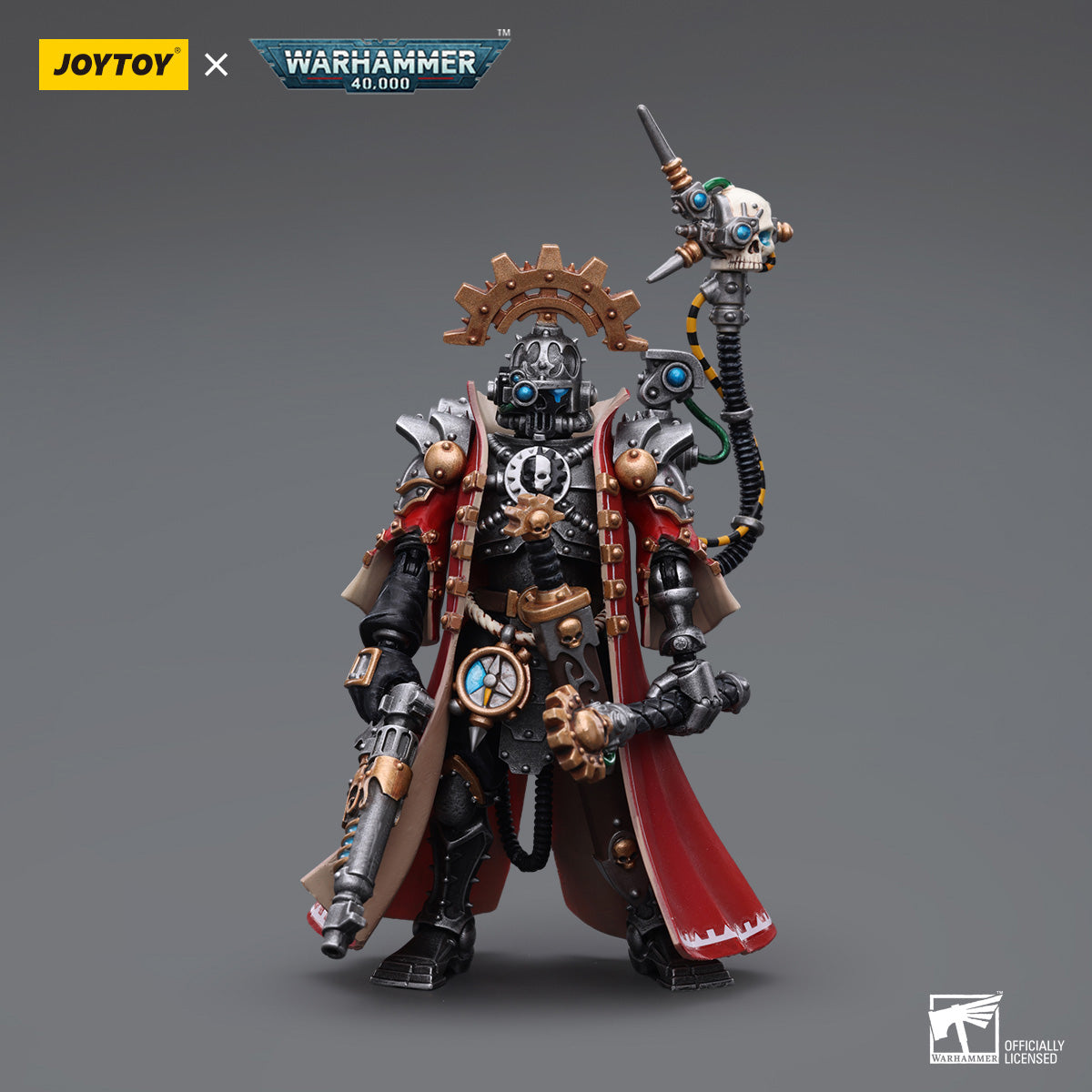 JOYTOY Warhammer 40K Adeptus Mechanicus Skitarii Marshal figure
