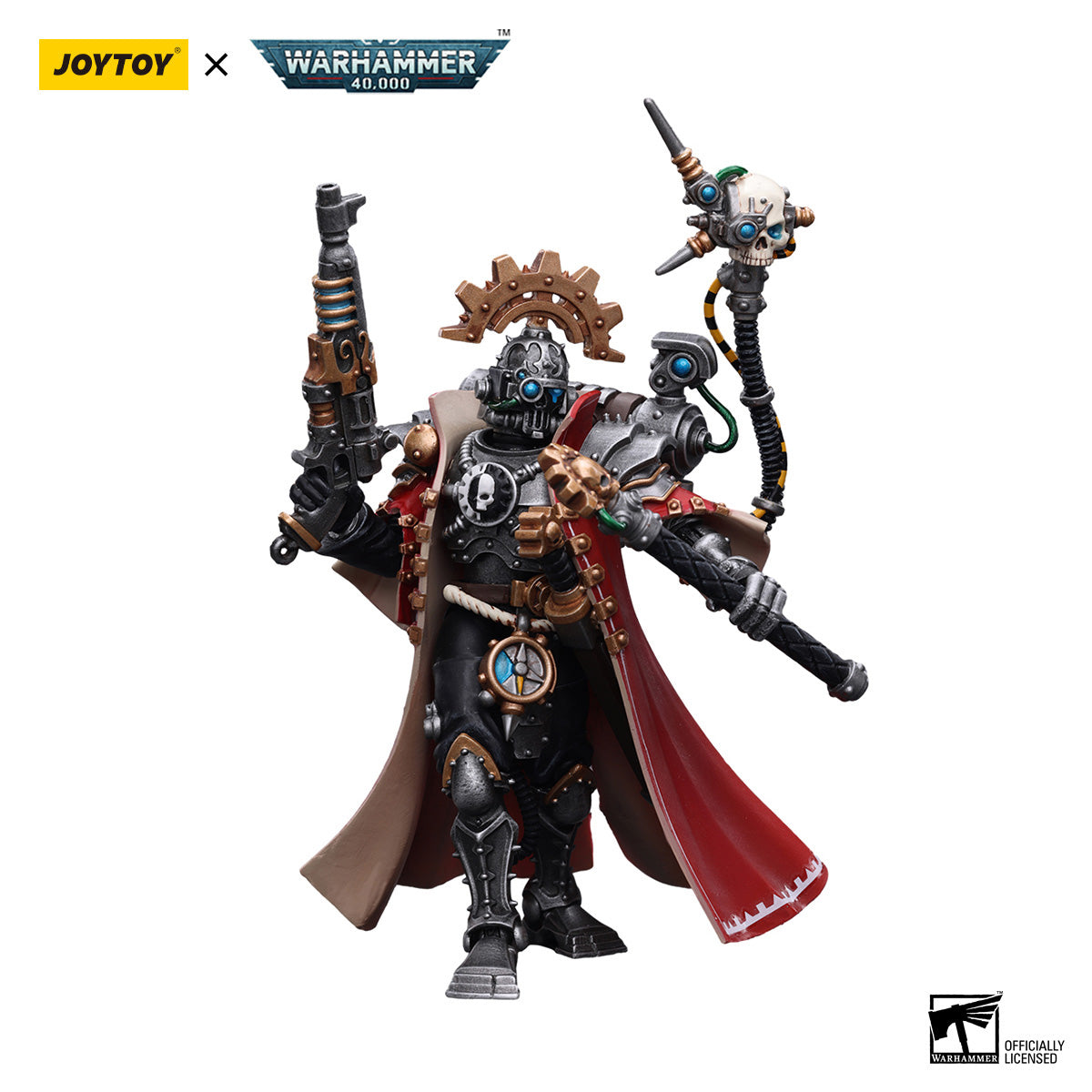 JOYTOY Warhammer 40K Adeptus Mechanicus Skitarii Marshal figure
