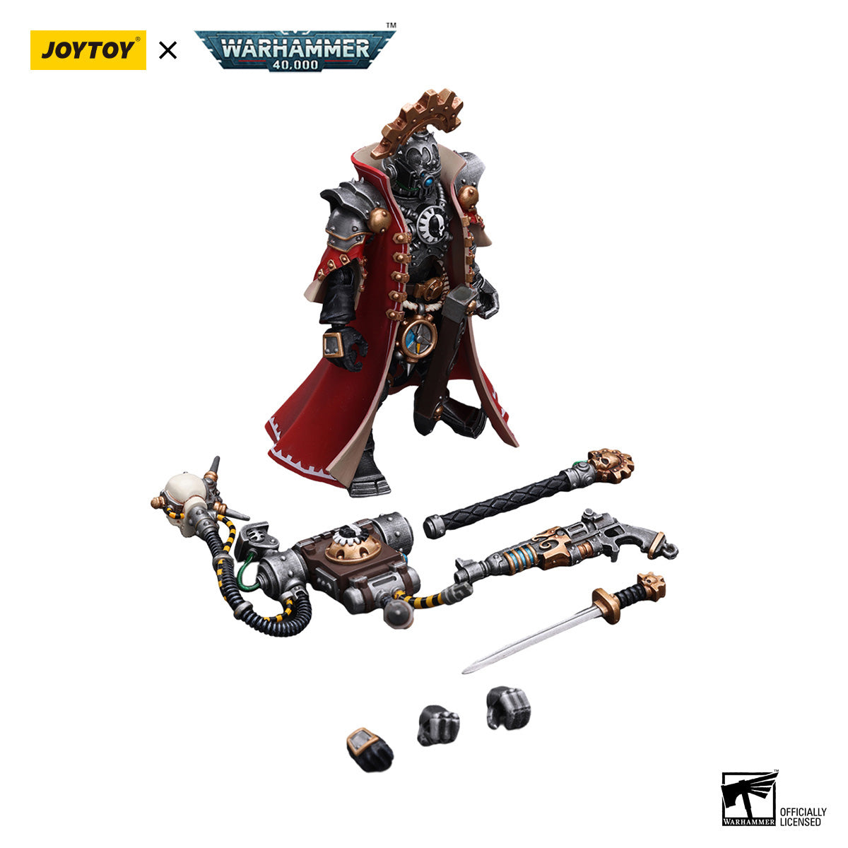 JOYTOY Warhammer 40K Adeptus Mechanicus Skitarii Marshal figure