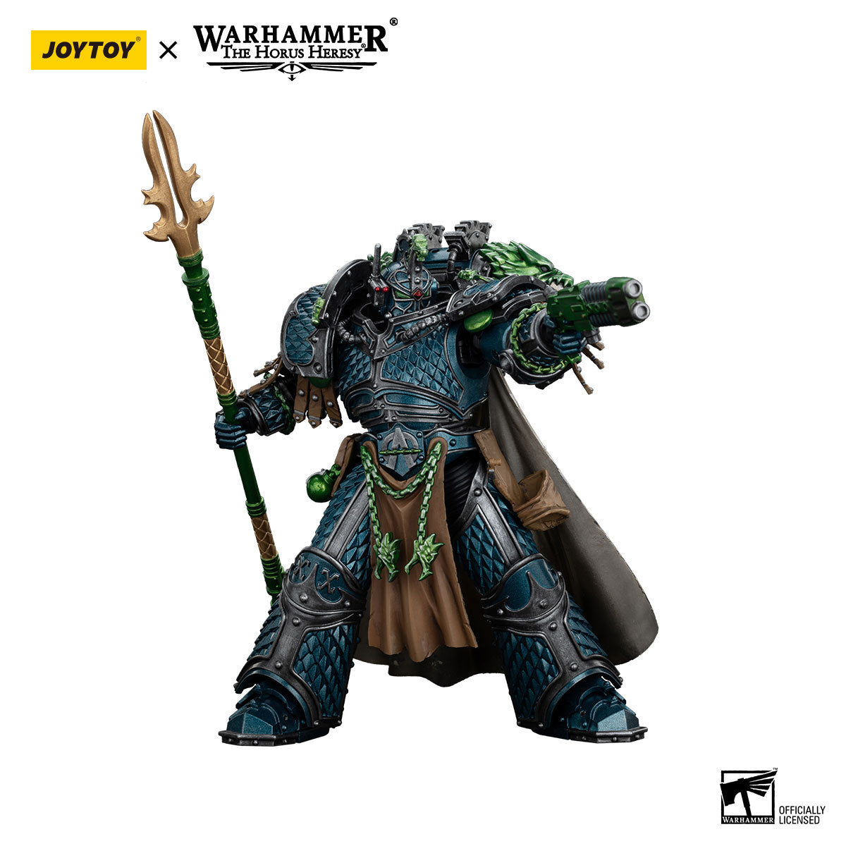 JOYTOY Horus Heresy Alpha Legion Alpharius,Primarch of the XXth Legion figure