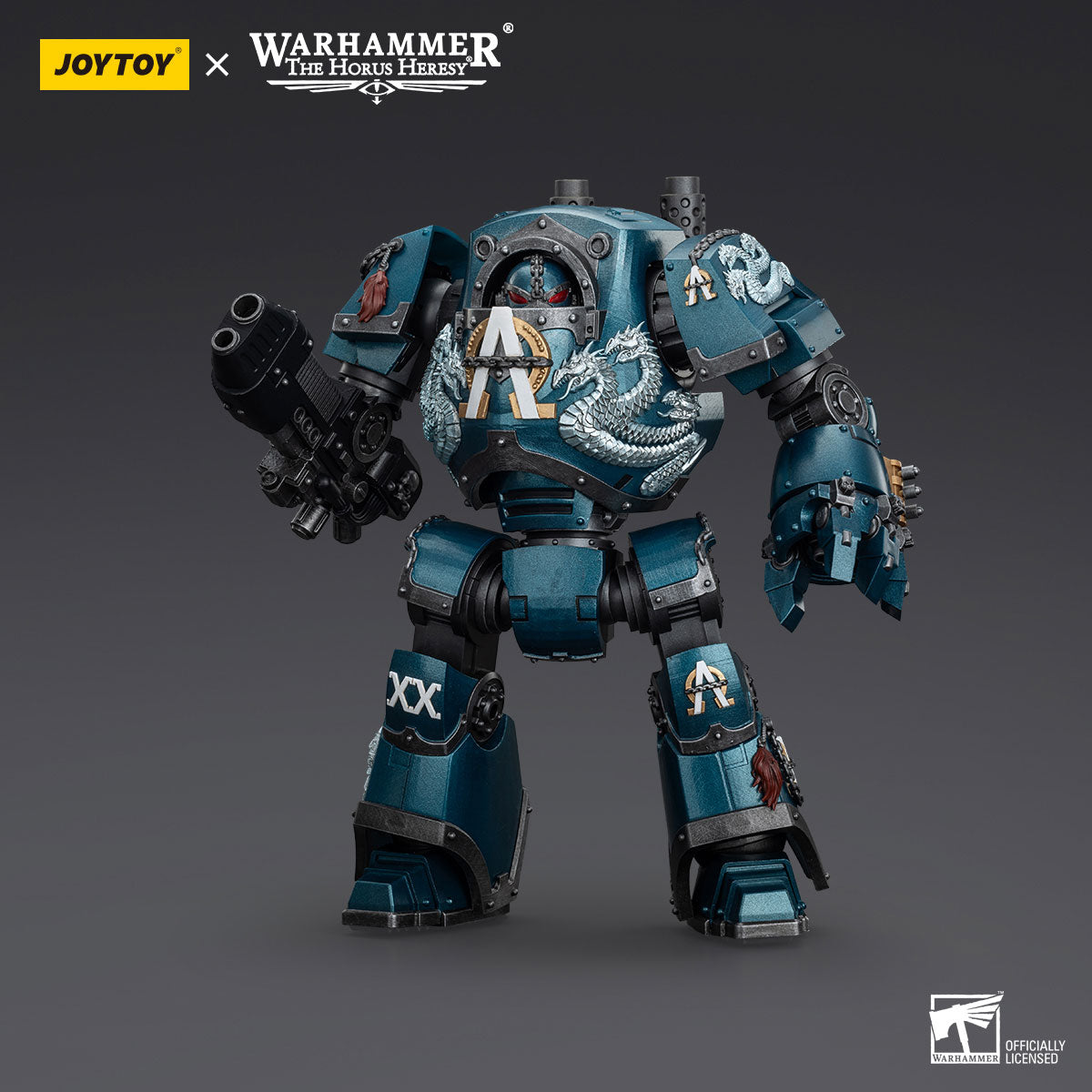 JOYTOY Horus Heresy Alpha Legion Contemptor Dreadnought figure