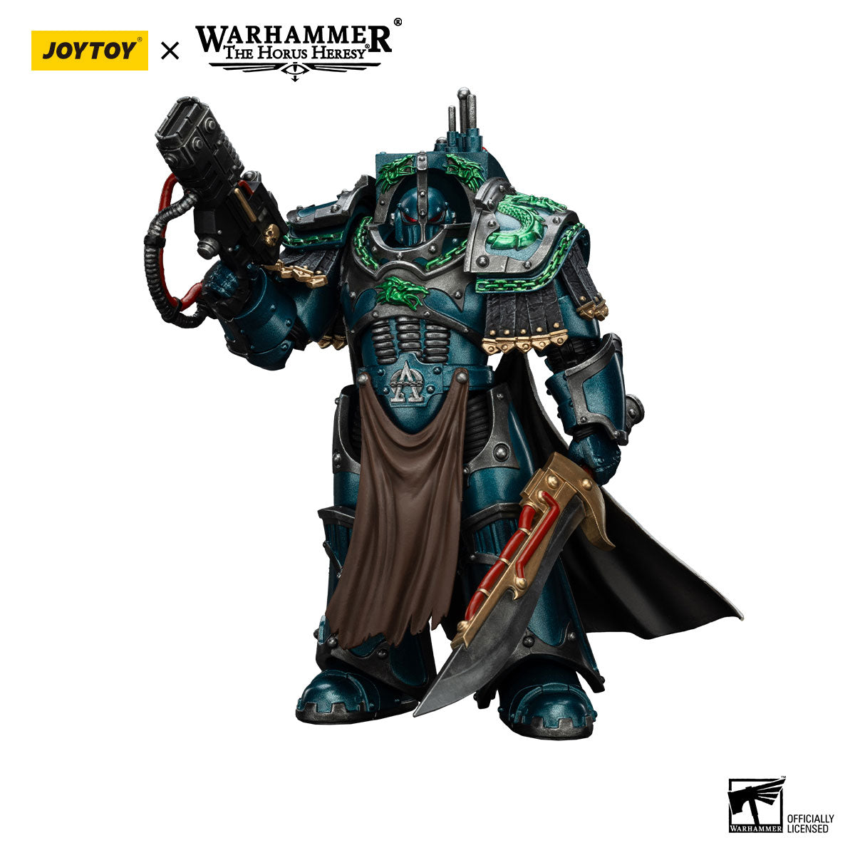 JOYTOY Horus Heresy Alpha Legion Legion Praetor in Cataphractii Terminator Armour figure