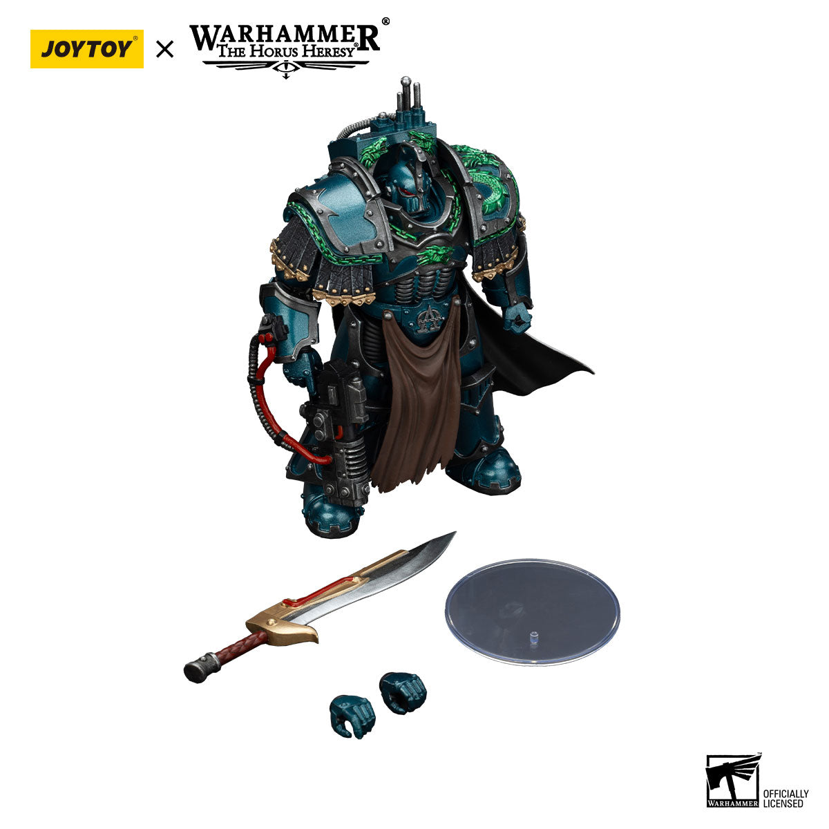 JOYTOY Horus Heresy Alpha Legion Legion Praetor in Cataphractii Terminator Armour figure