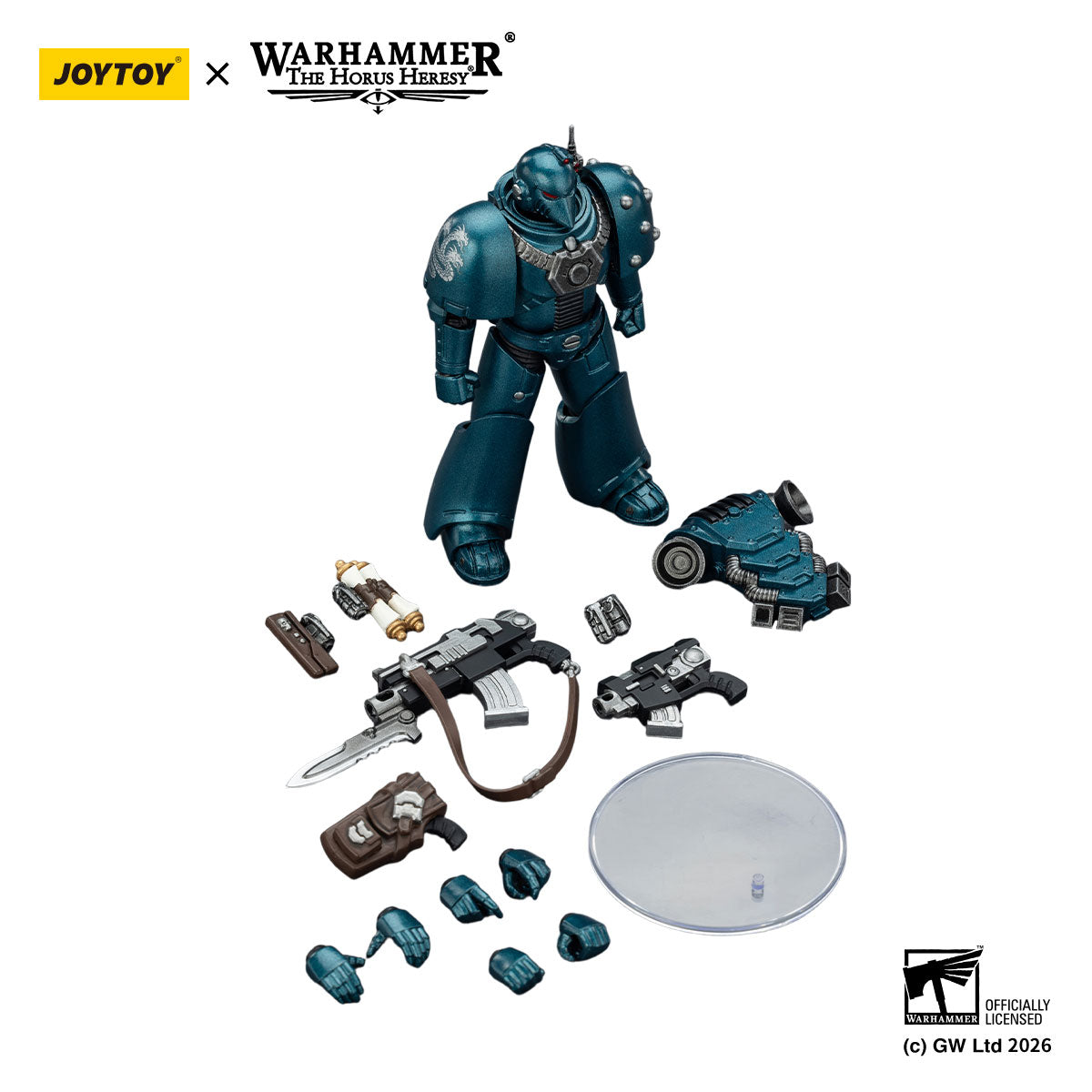 JOYTOY Horus Heresy Alpha Legion MKVI Tactical Legionary figure