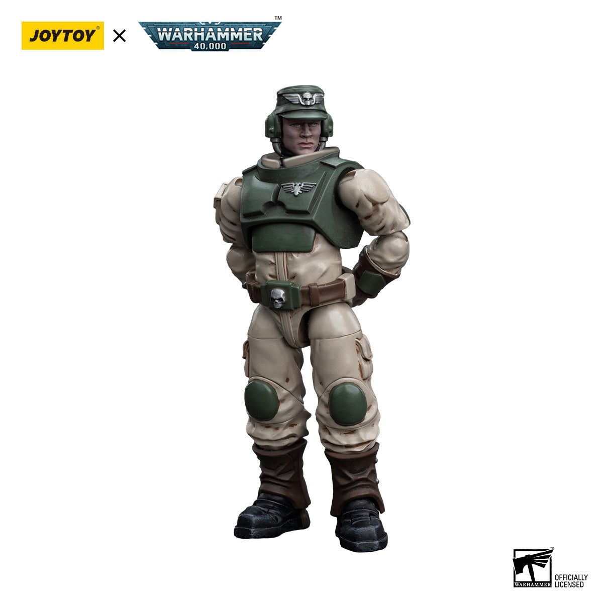 JOYTOY Warhammer 40K Astra Militarum Cadian Armoured Sentinel figure
