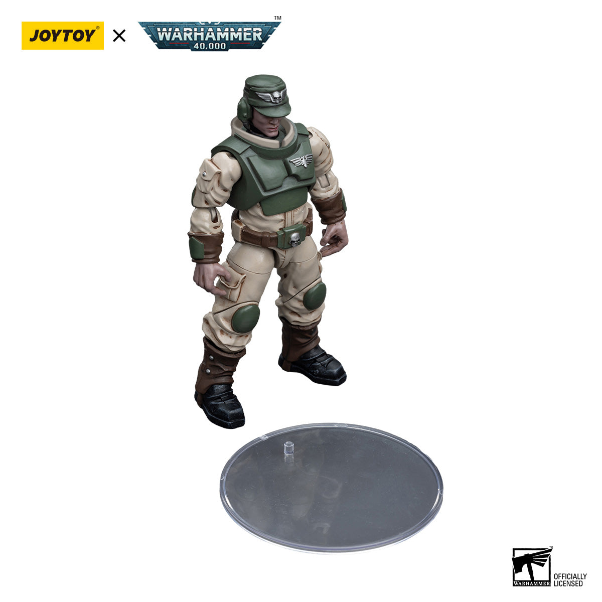 JOYTOY Warhammer 40K Astra Militarum Cadian Armoured Sentinel figure