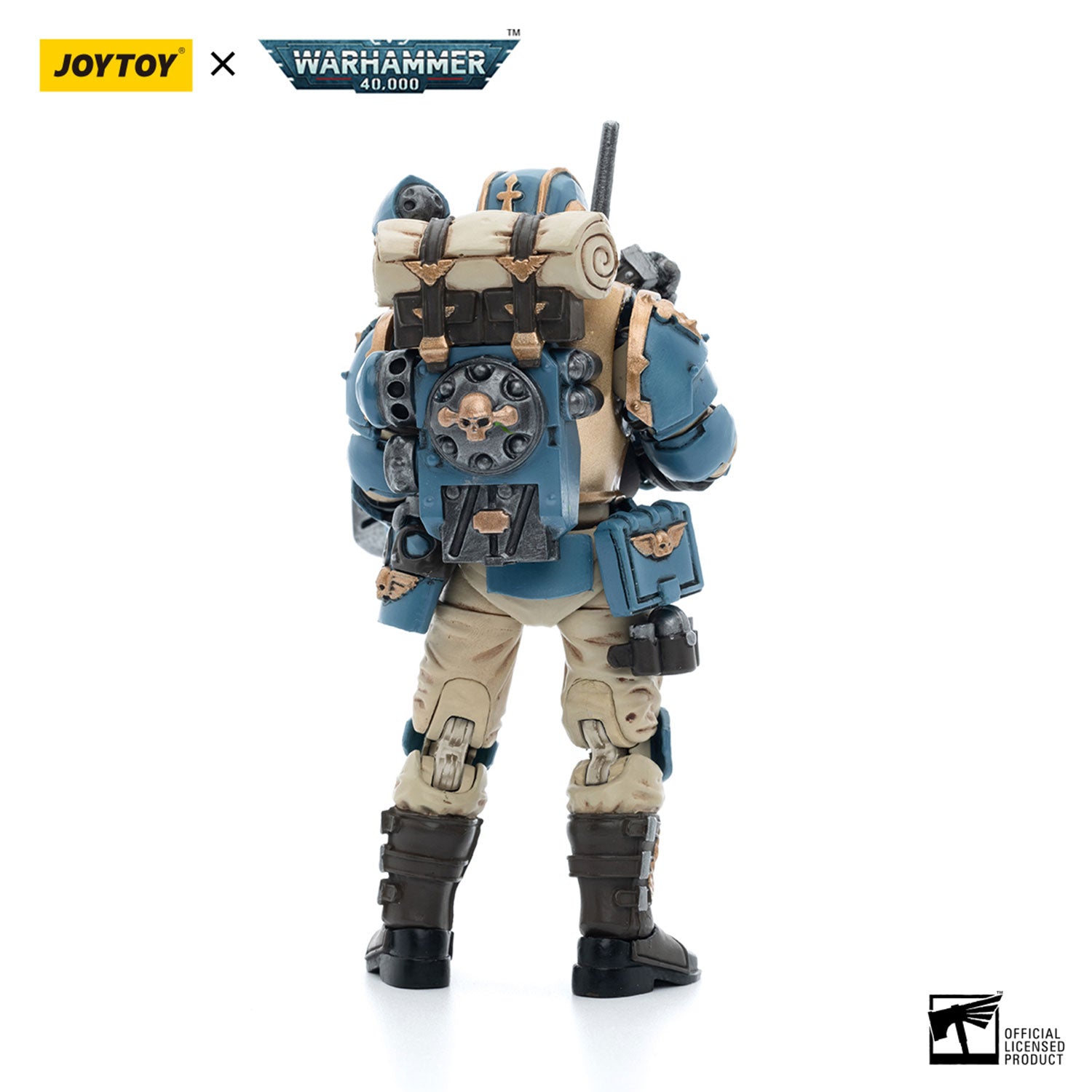JOYTOY Warhammer 40K Astra Militarum Tempestus Scions 55th Kappic Eagles Plasma Gunner figure