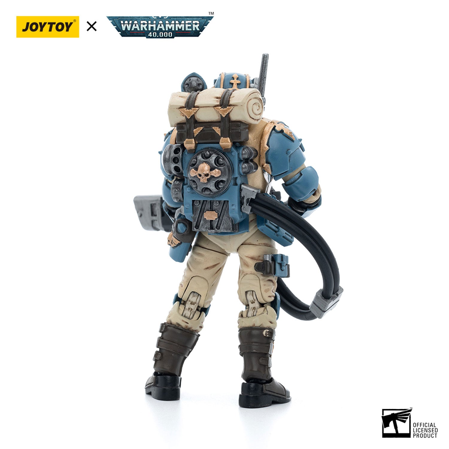JOYTOY Warhammer 40K Astra Militarum Tempestus Scions Squad 55th Kappic Eagles Hot-shot Volley Gunner figure