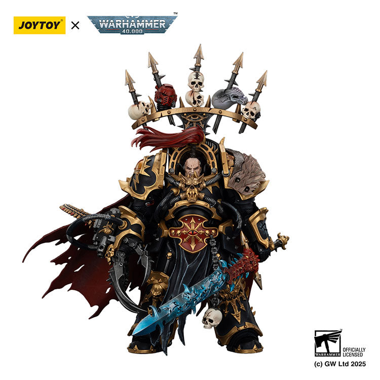 JOYTOY Warhammer 40K Black Legion Abaddon the Despoiler figure