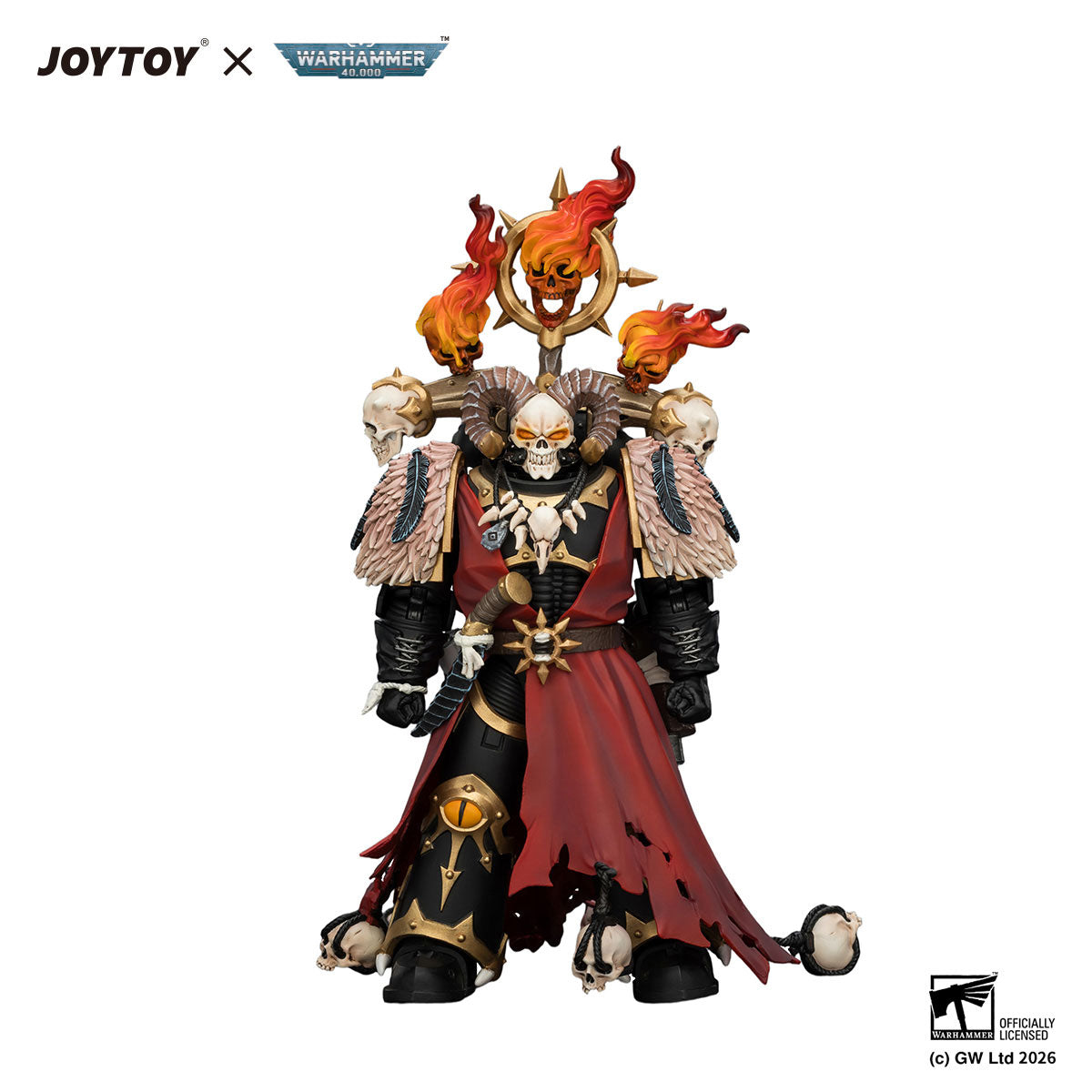 JOYTOY Warhammer 40K Black Legion Master of Possession figure
