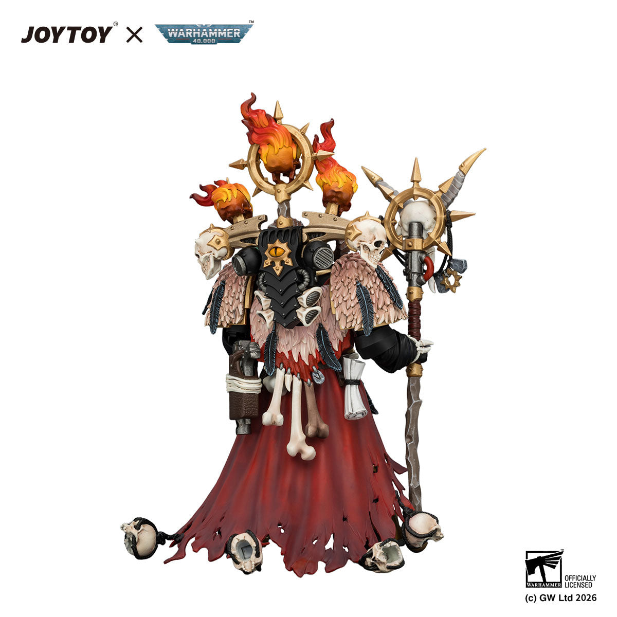 JOYTOY Warhammer 40K Black Legion Master of Possession figure