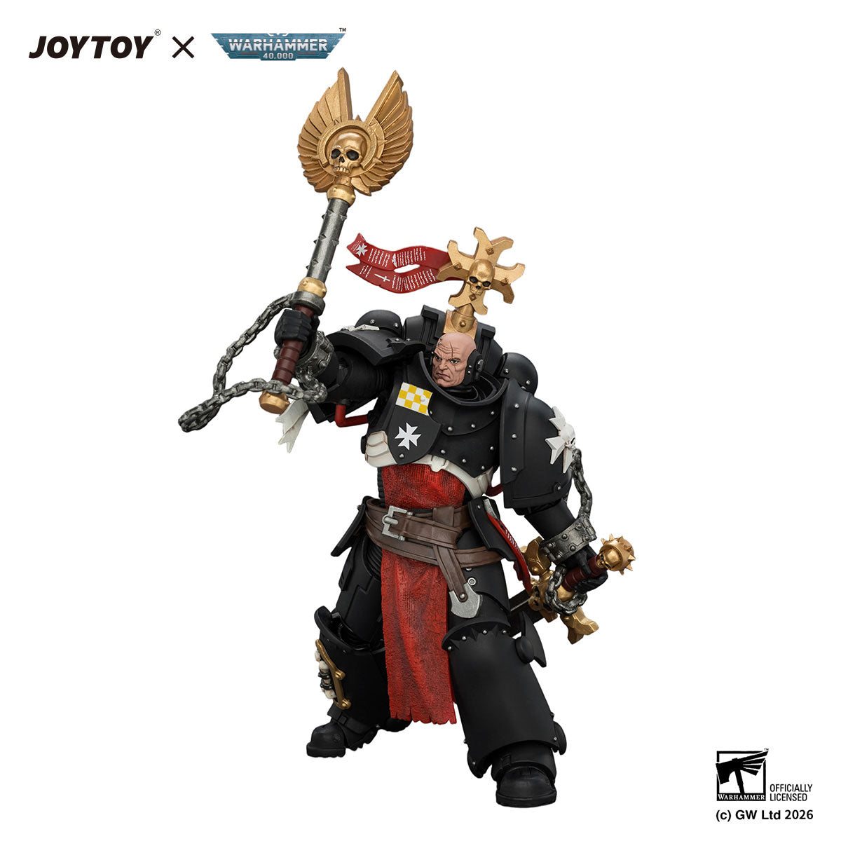 JOYTOY Warhammer 40K Black Templars Execrator 1 figure