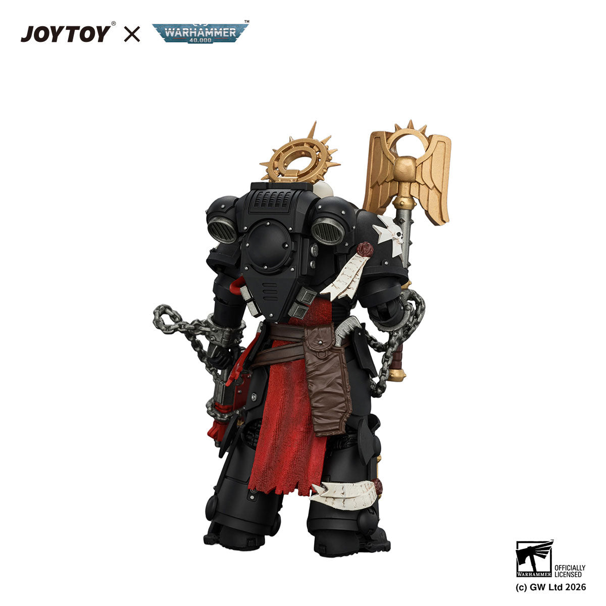 JOYTOY Warhammer 40K Black Templars Execrator 2 figure