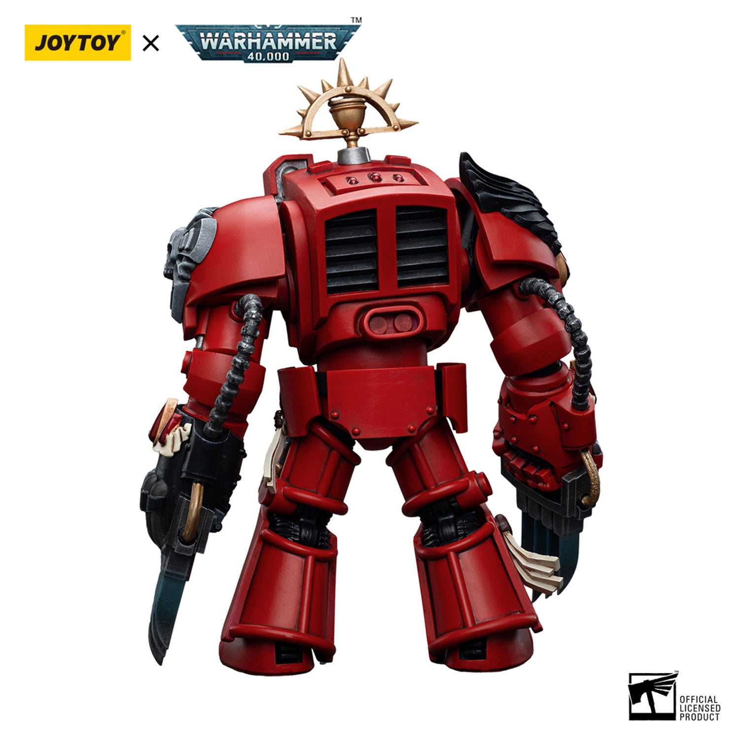 JOYTOY Warhammer 40K Blood Angels Assault Terminators Brother Tyborel figure