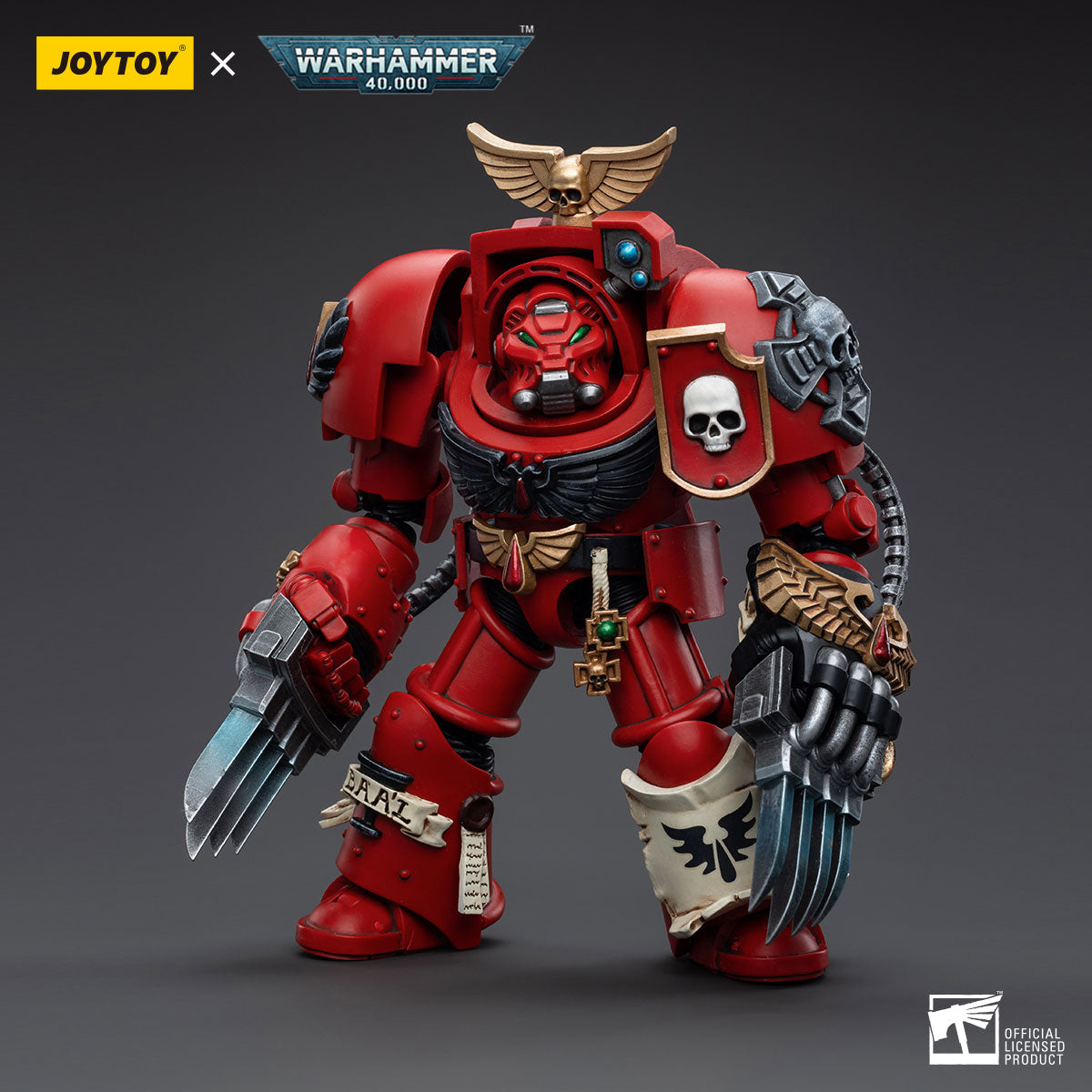JOYTOY Warhammer 40K Blood Angels Assault Terminators Brother Nassio figure