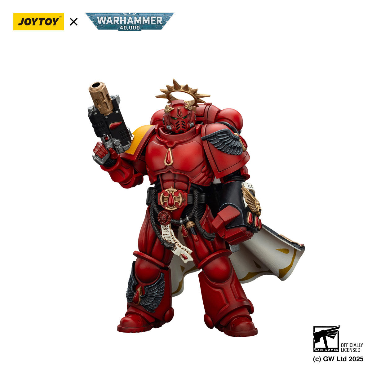 JOYTOY Warhammer 40K Blood Angels Captain figure