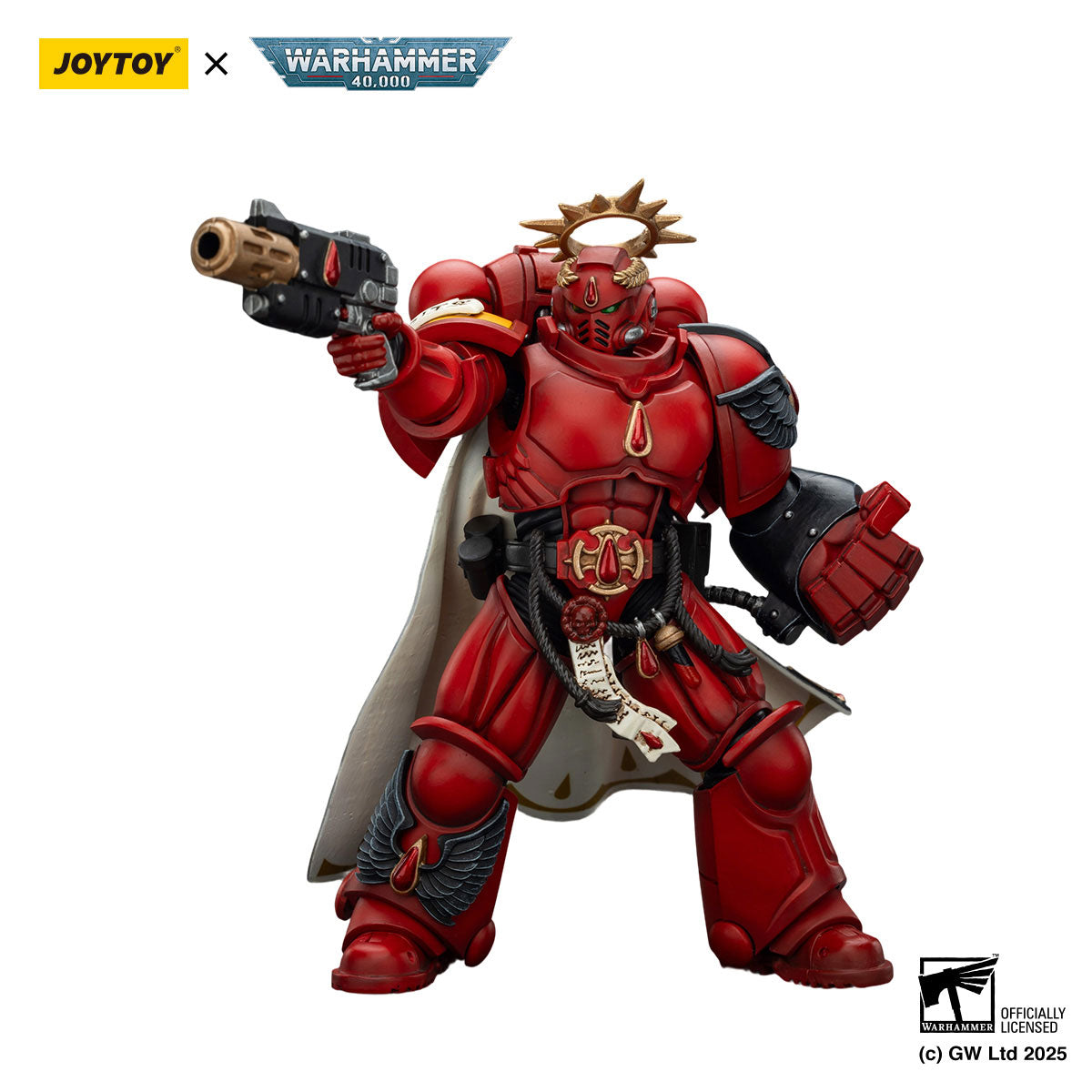 JOYTOY Warhammer 40K Blood Angels Captain figure