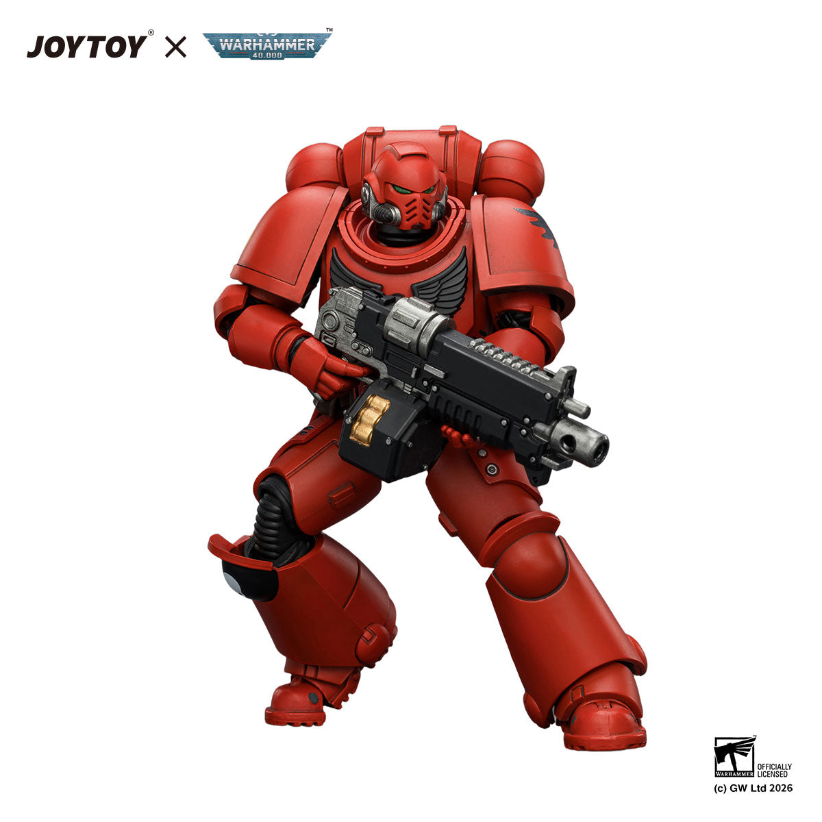 JOYTOY Warhammer 40K Blood Angels Intercessor figure