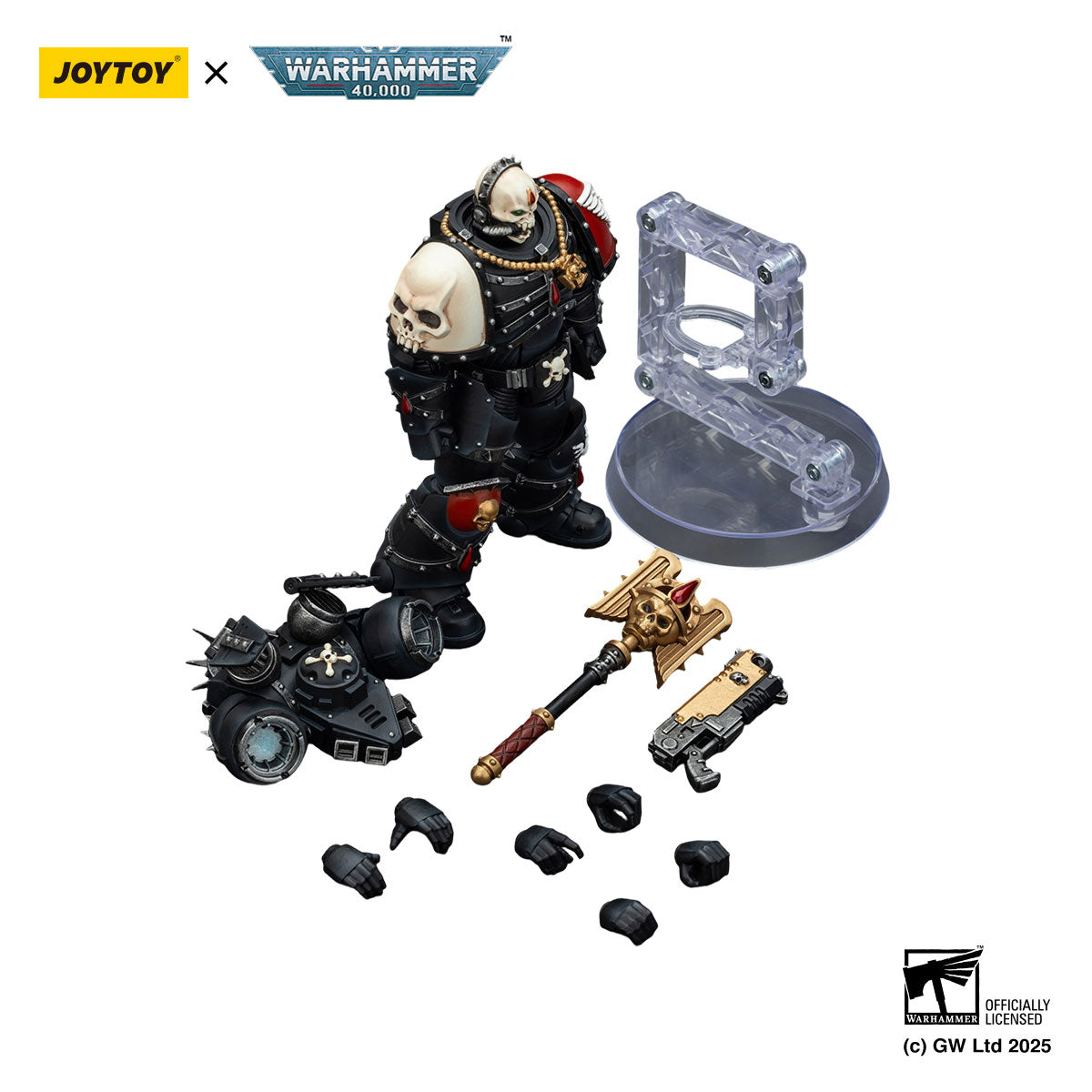 JOYTOY Warhammer 40K Blood Angels Lemartes figure