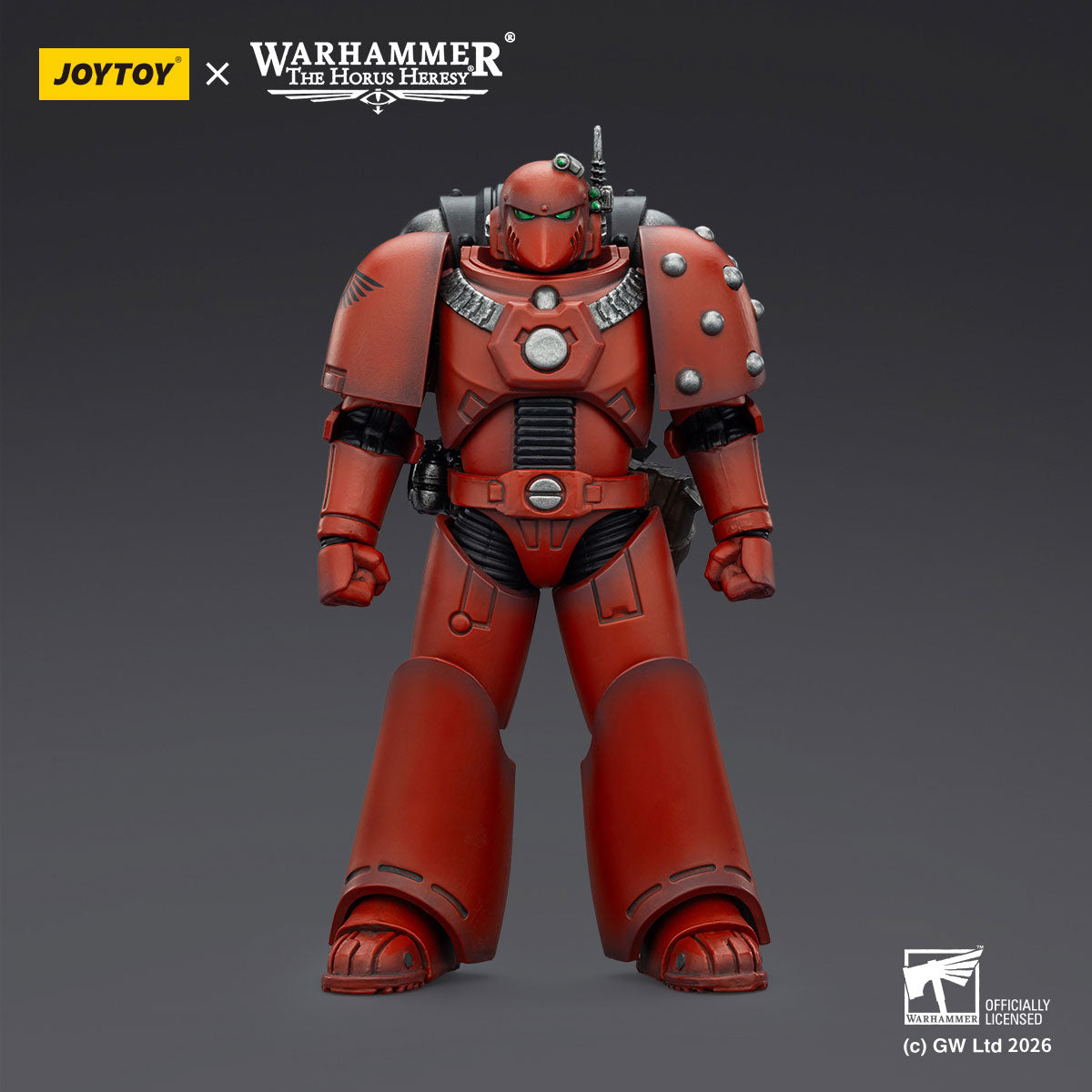 JOYTOY Horus Heresy Blood Angels MKVI Tactical Legionary figure