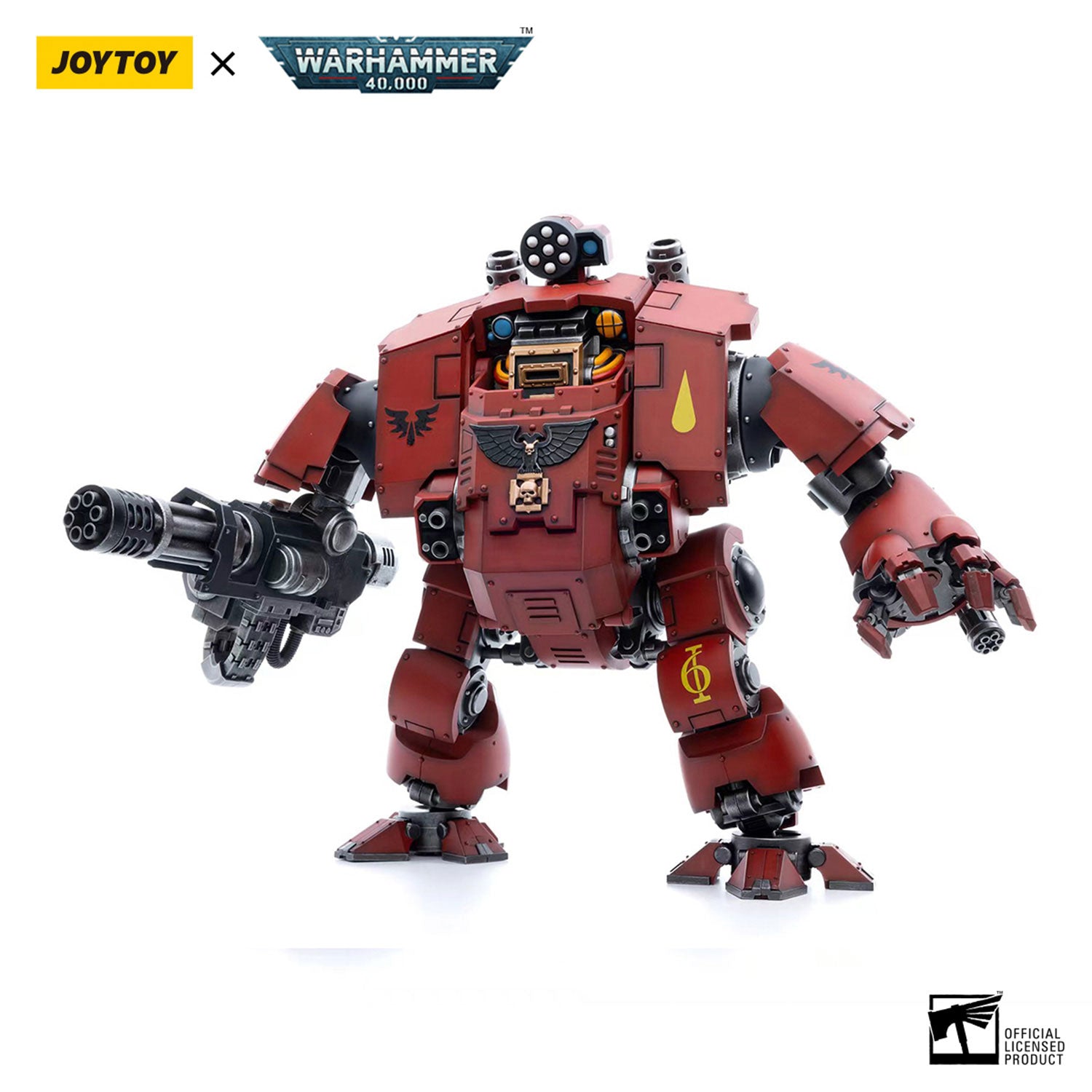 JOYTOY Warhammer 40K Blood Angels Redemptor Dreadnought figure