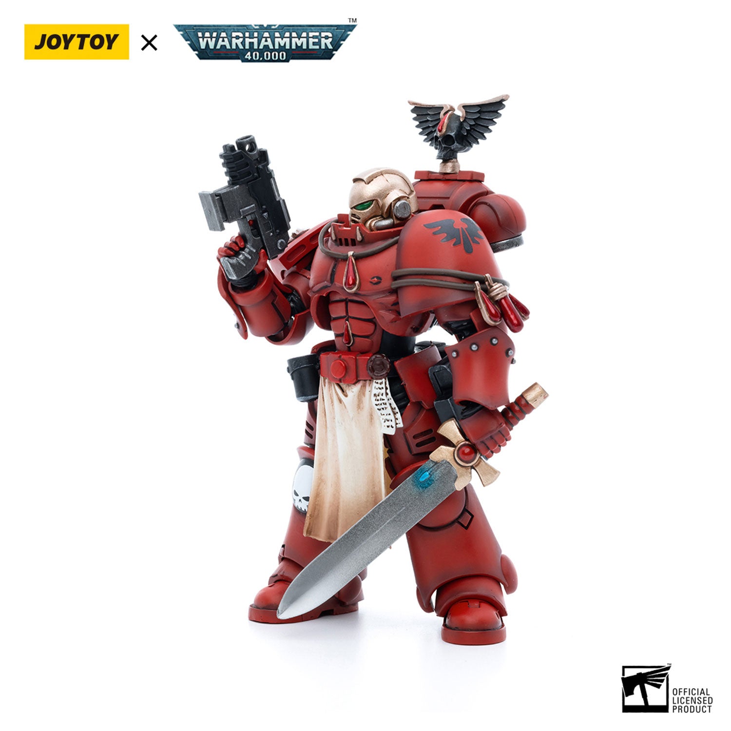 JOYTOY Warhammer 40K Blood Angels Veteran Vigna figure