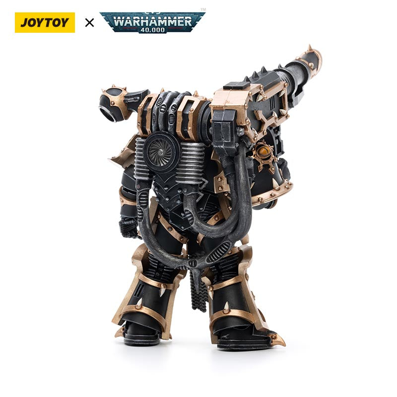 JOYTOY Warhammer 40K Black Legion Chaos Space Marines Black Legion Havocs Marine 02 figure