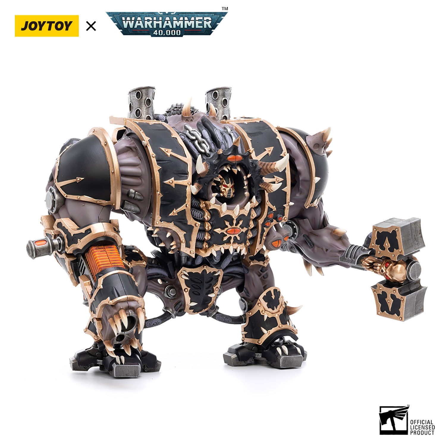 JOYTOY Warhammer 40K Black Legion Chaos Space Marines Black Legion Helbrute figure