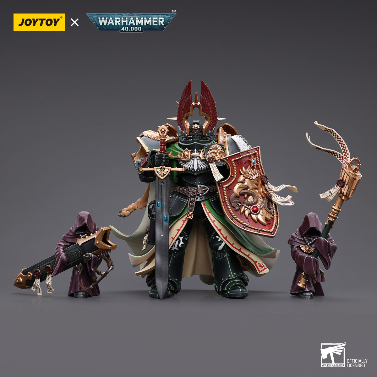 JOYTOY Warhammer 40K Dark Angels Primarch Lion El'Jonson figure