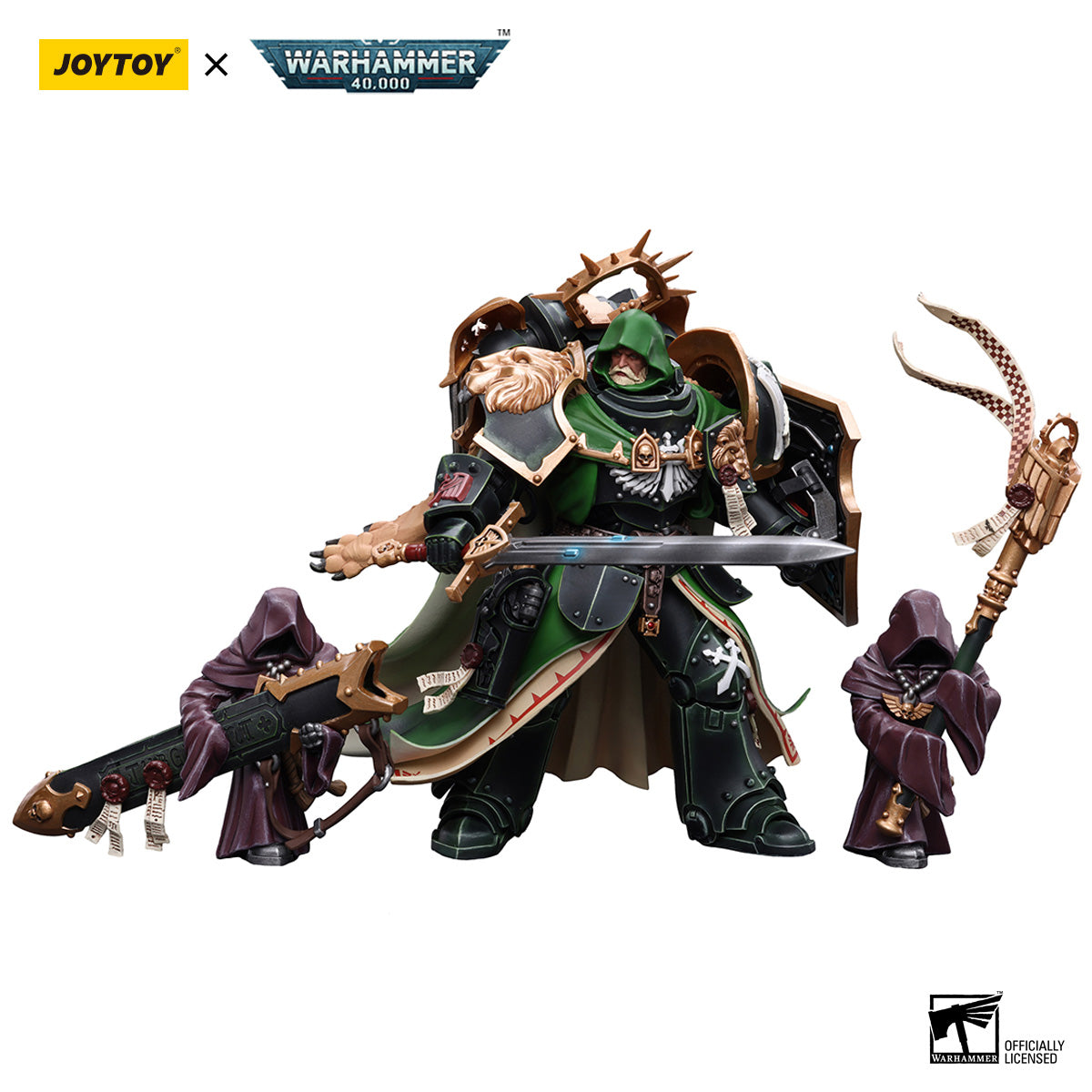 JOYTOY Warhammer 40K Dark Angels Primarch Lion El'Jonson figure